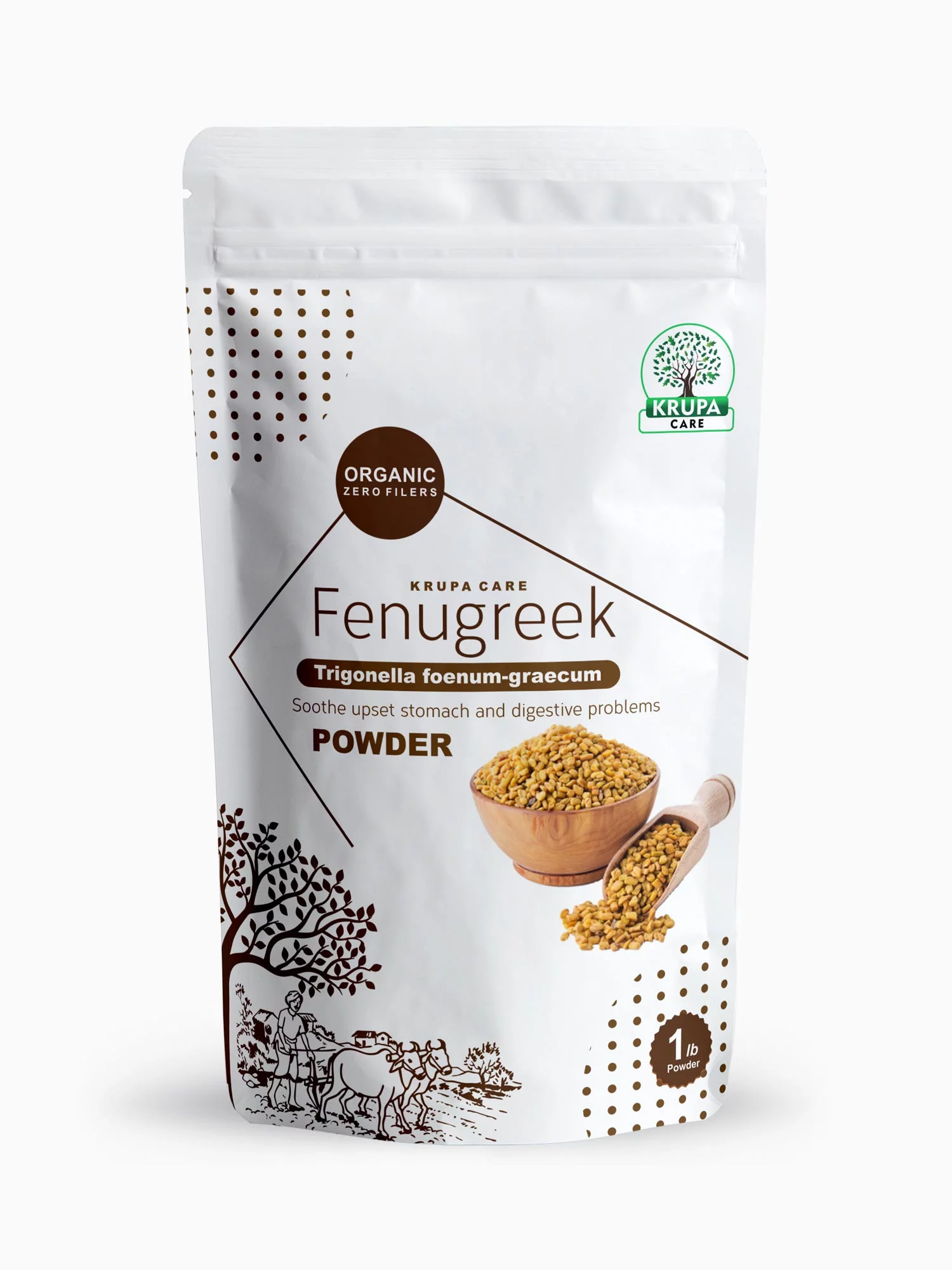 Fenugreek  seed  Powder  1 Pound (16 Ounce)