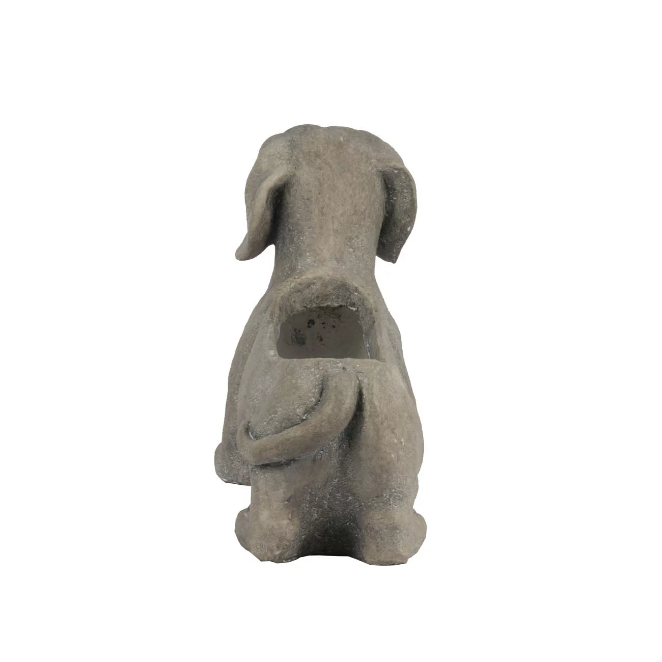 A and B Home A&B Home Manon Gray Dog Planter