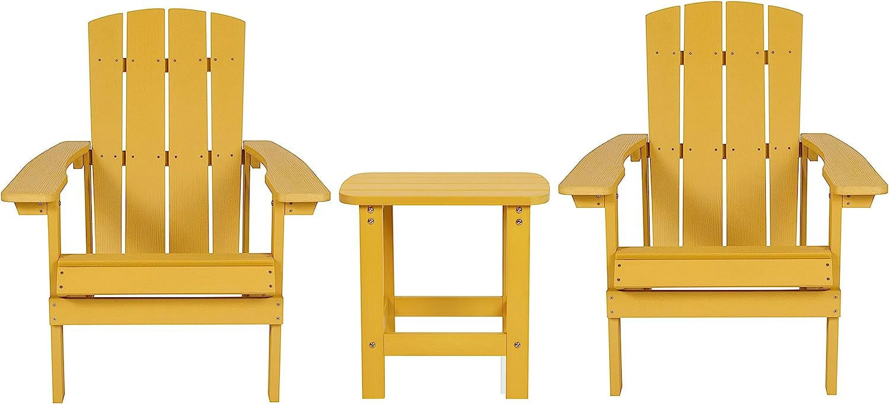 Charlestown Poly Resin Adirondack Chair - Gray - All Weather - Indoor/Outdoor