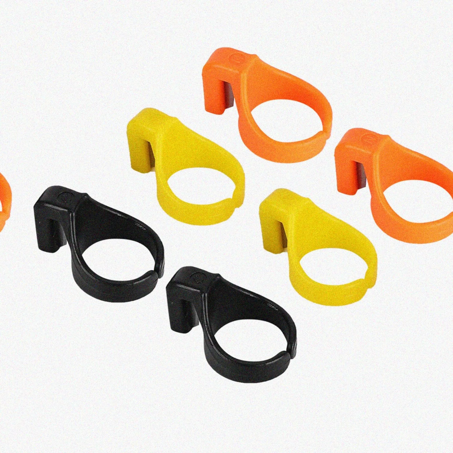 SnipRing Set: Portable Yarn & Thread Cutter Thimbles for Sewing, Knitting, Quilting, Embroidery & Fishing - 6 Sharp Blade Handcraft Tools