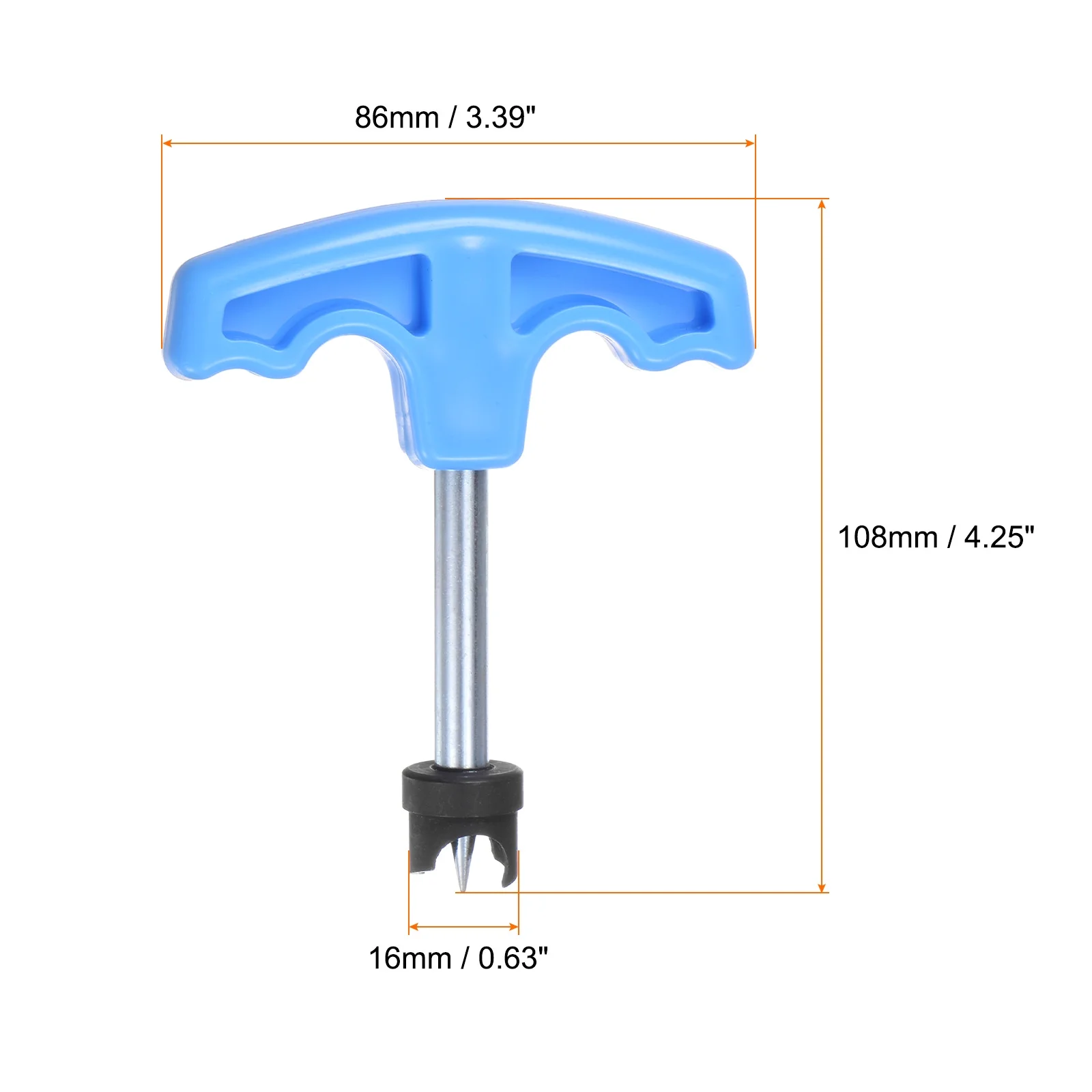 Uxcell Hole Punch Automatic Irrigation Tubing 16mm Pe Tube Watering Pipe Hole Opener Drip Irrigation Parts