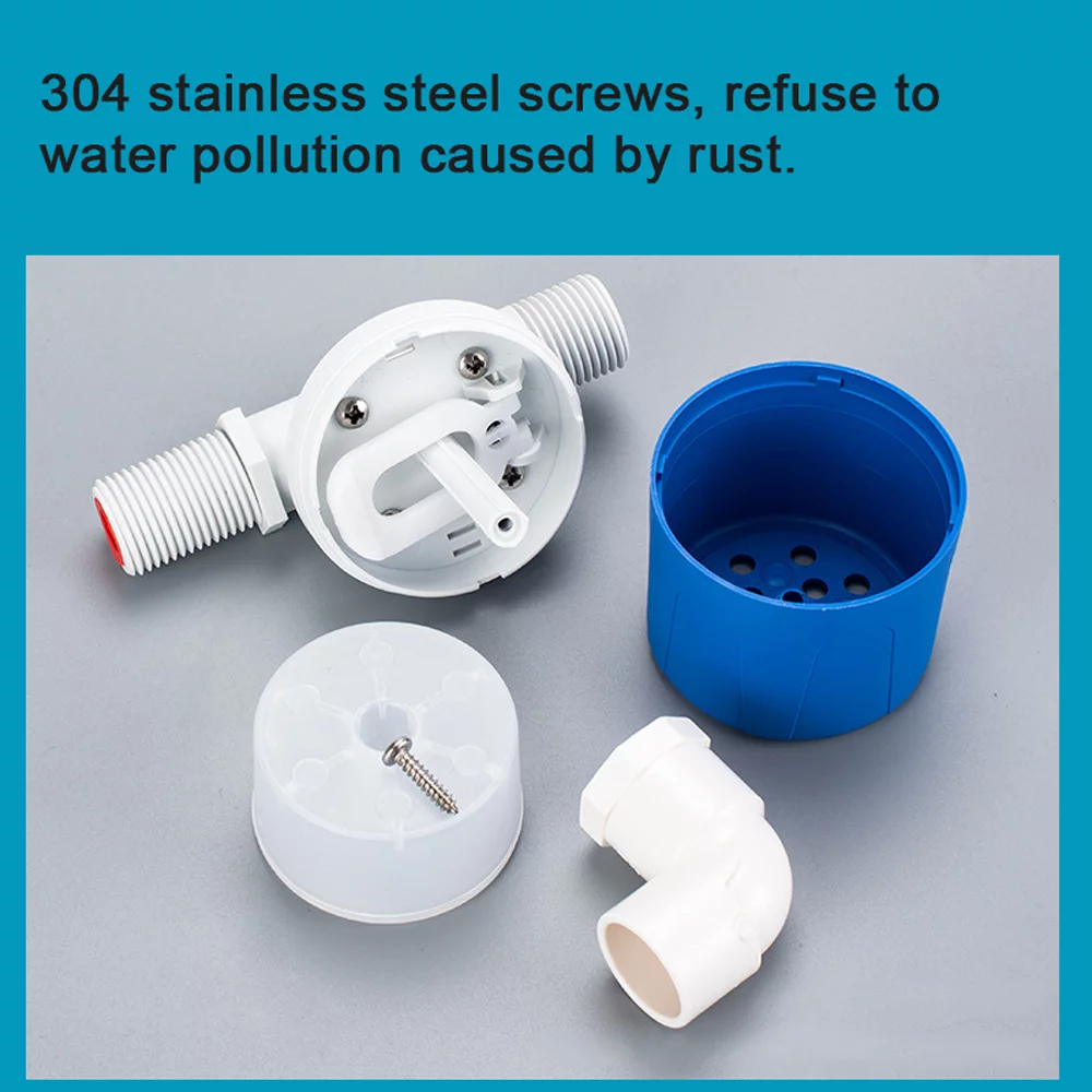 Dazzduo Valves,20mm DN15 Floatvalve Stopvalve Stainless Steel Floatvalve Water Tanks Watertower Float Ballvalve Tanks Watertower Float Water Tanks Watertower DN15 Floatvalve Water Floatvalve