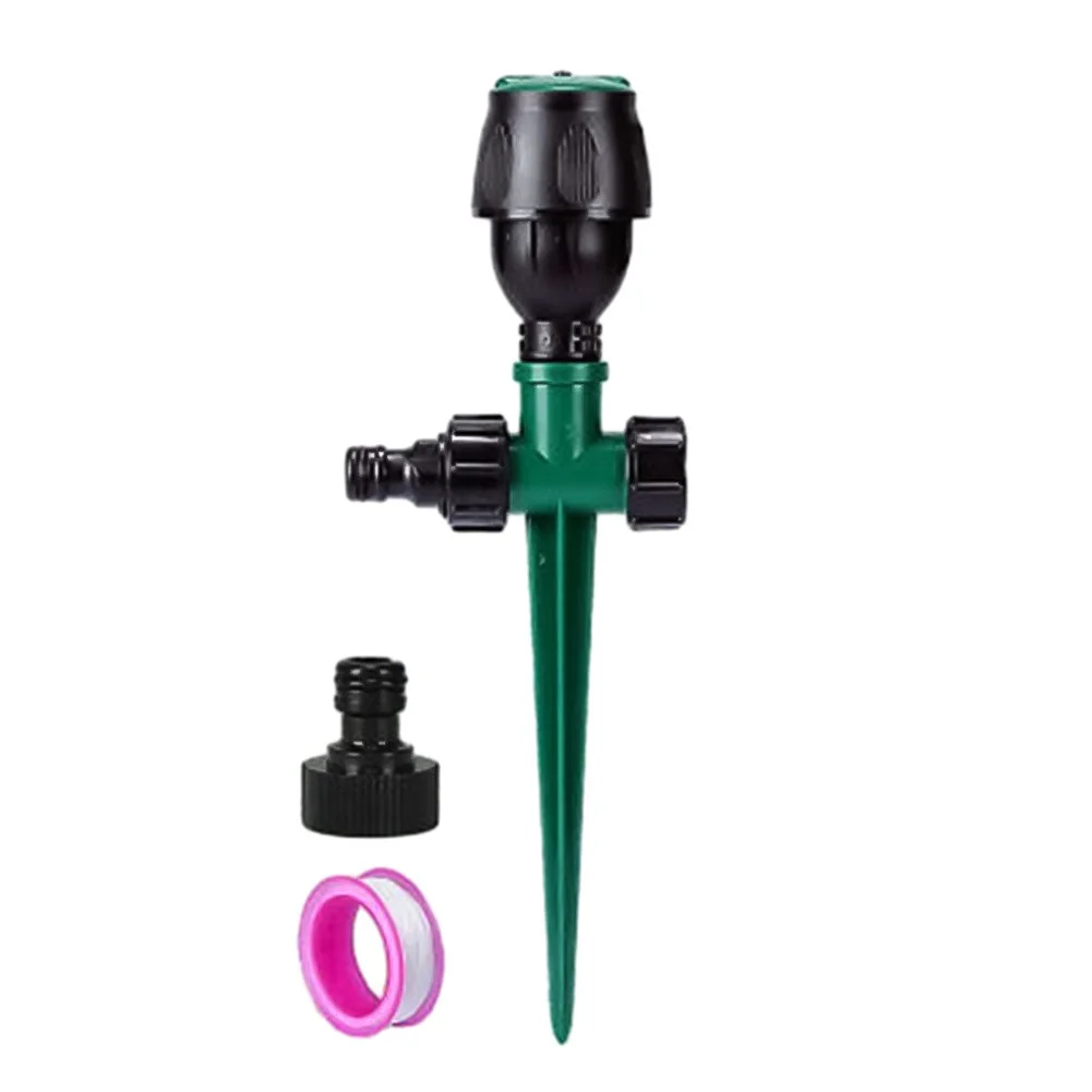 360° Rotating Adjustable Garden Lawn Water Sprinkler Grass Irrigation Sprayer