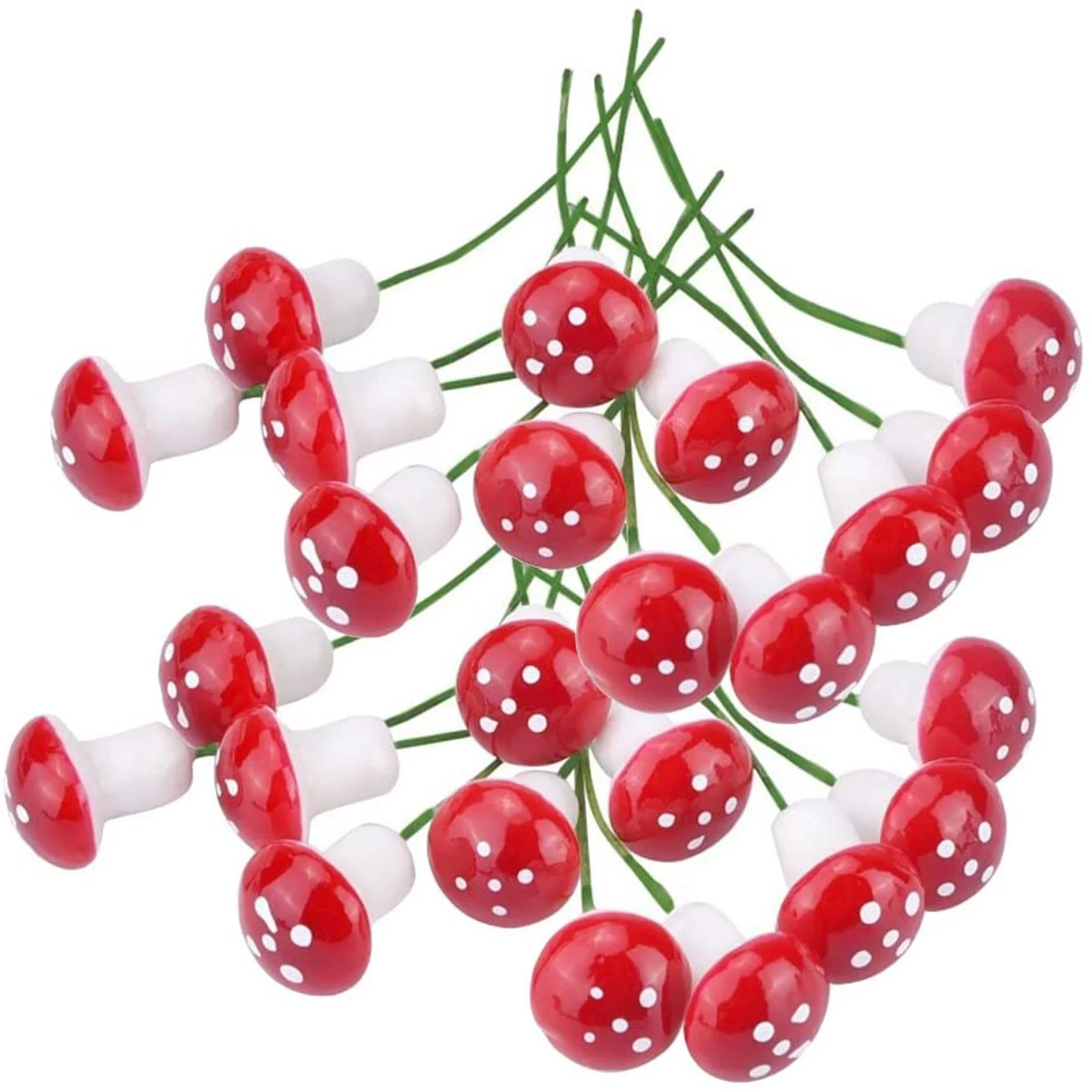 Pack Of 100 Mini Foam for Garden Ornament Flower Pot Bonsai Micro Decor,Hangs