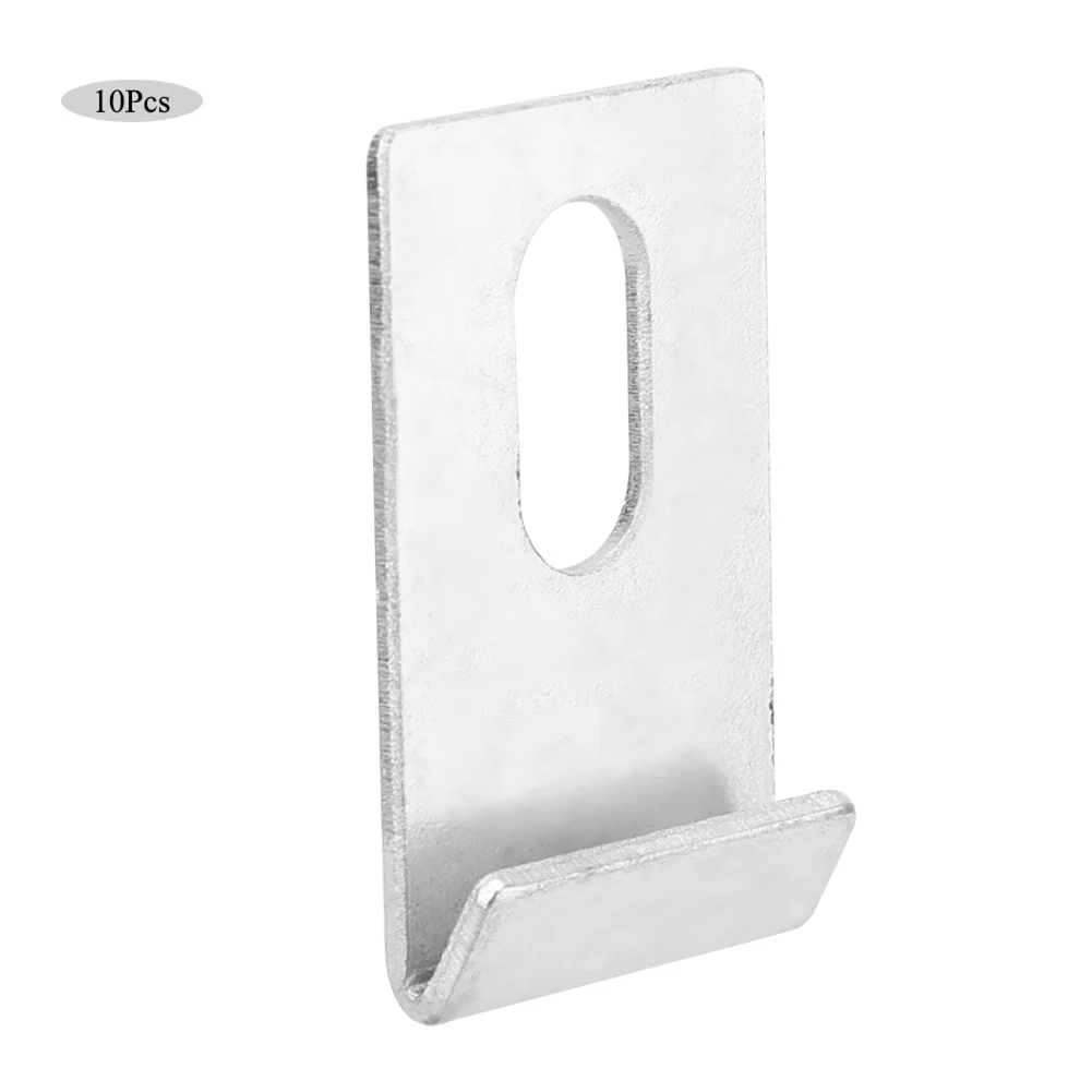 Goick Base Clip-10Pcs Greenhouse Basic Clip Metal Fixing Device Accessory Kit Tool