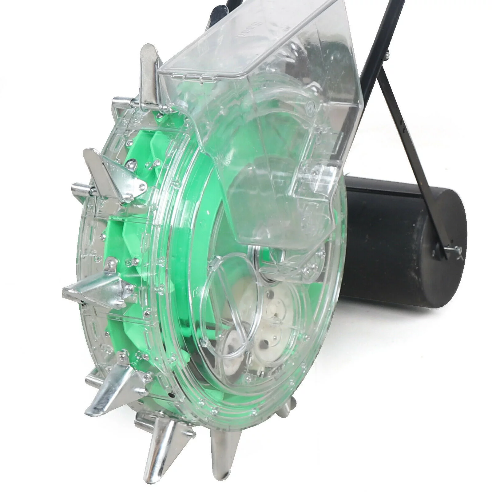 Manual Seeder Handheld Seeding Machine Peanut Corn Bean Planter Precision Garden Seed Planter Spreader Hand-push Roller Seeder Corn Cotton Fertilizer Applicator Manual Peanut Planter