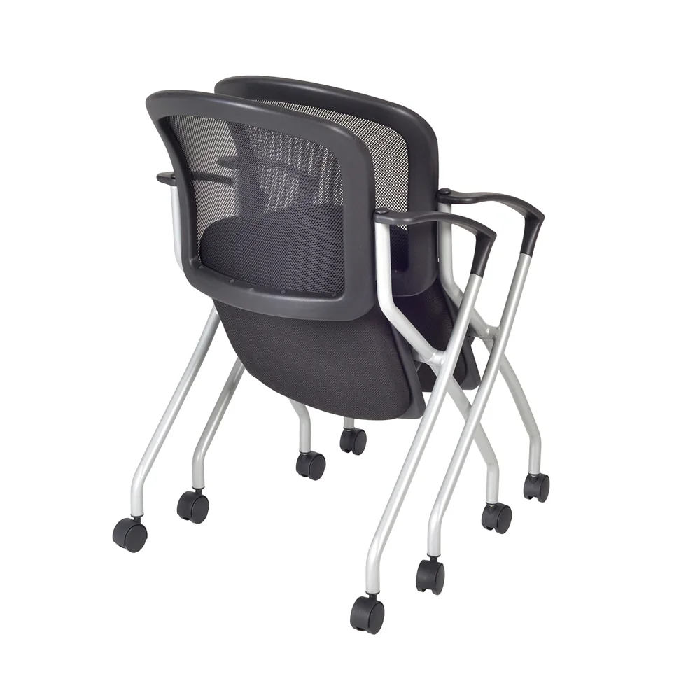 Belen Kox Cadence Nesting Chair (12 pack)- Black