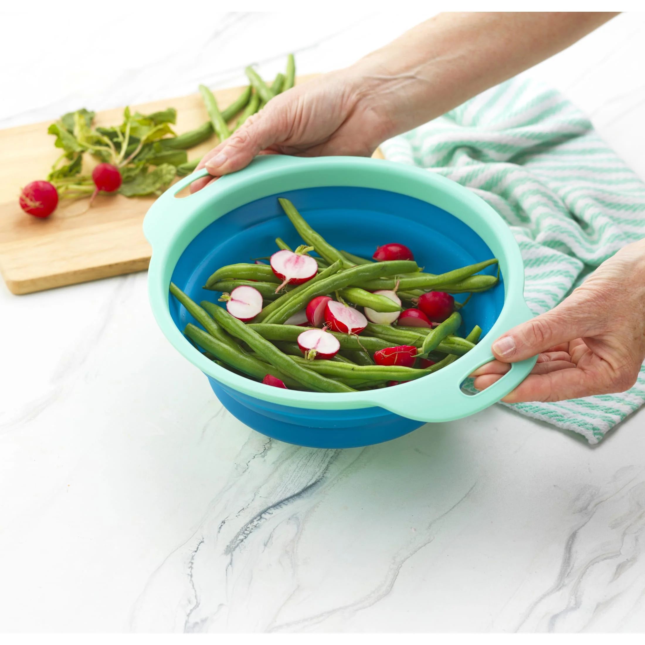 GoodCook Pro Collapsible Colander, 2.75qt