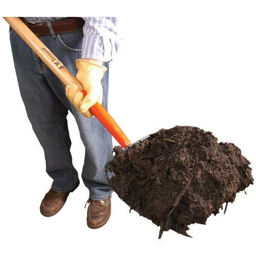 A.M. Leonard Forged 6 Tine Manure Fork, Bedding Fork, 54 Inch Ash Handle