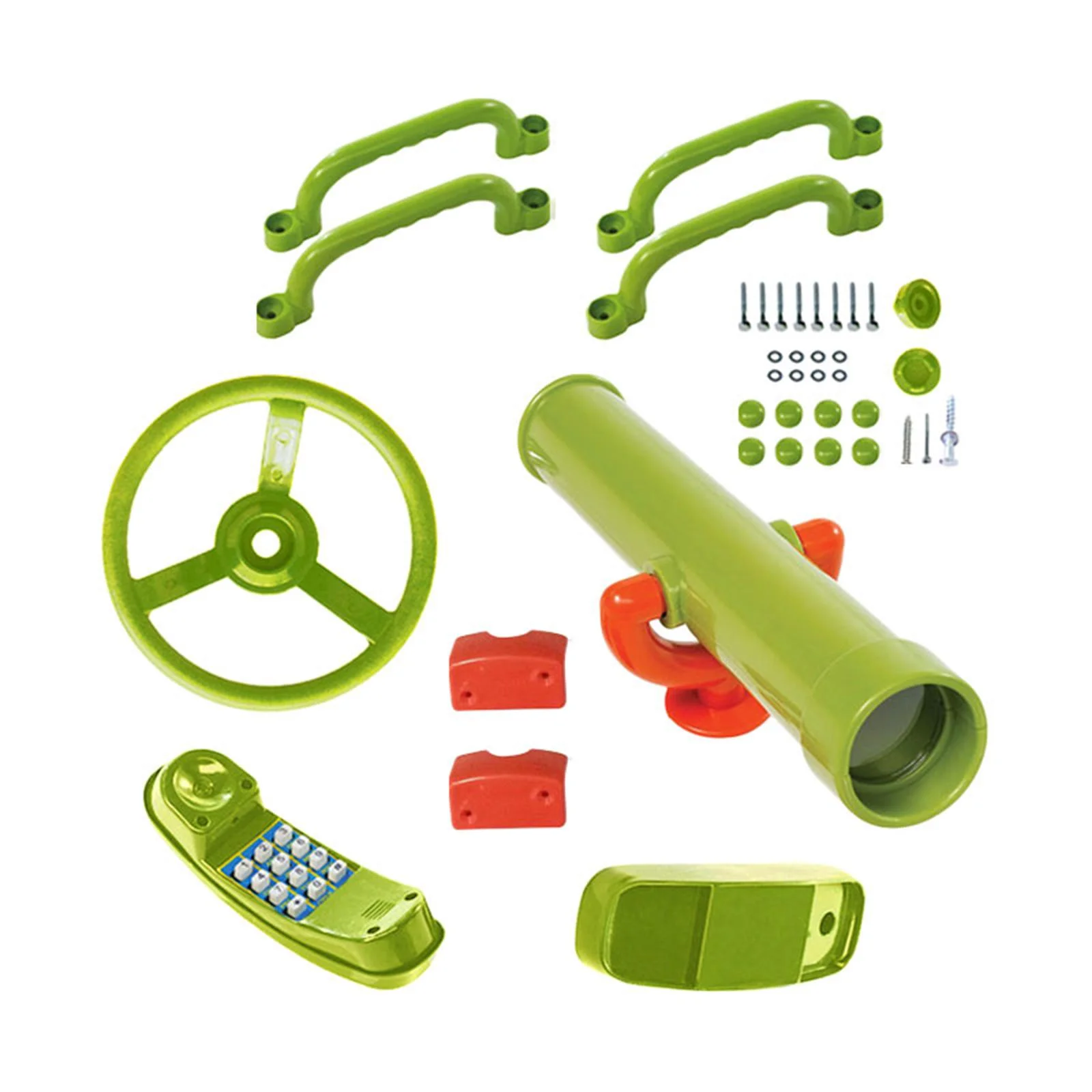 Outdoor Playset Pirate Ship Parts, Pirate Telescope Swingset Attachments, Playground Accessories for Backyard, Outdoor, Kids Holiday Gifts