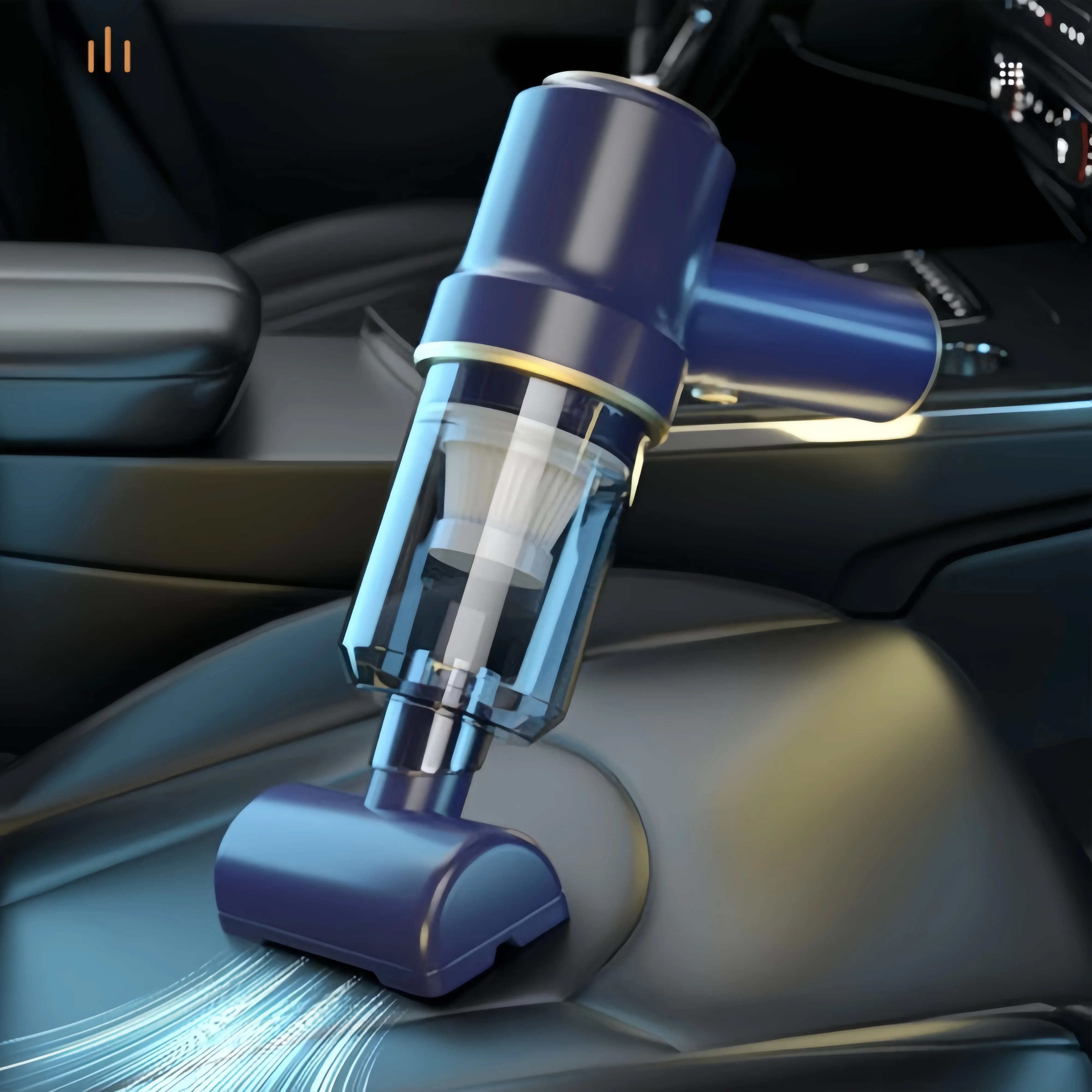 DUBEN 120W 3 in 1 Upgrade Car Vacuum Cleaner Air Blower Wireless Handheld Rechargeable