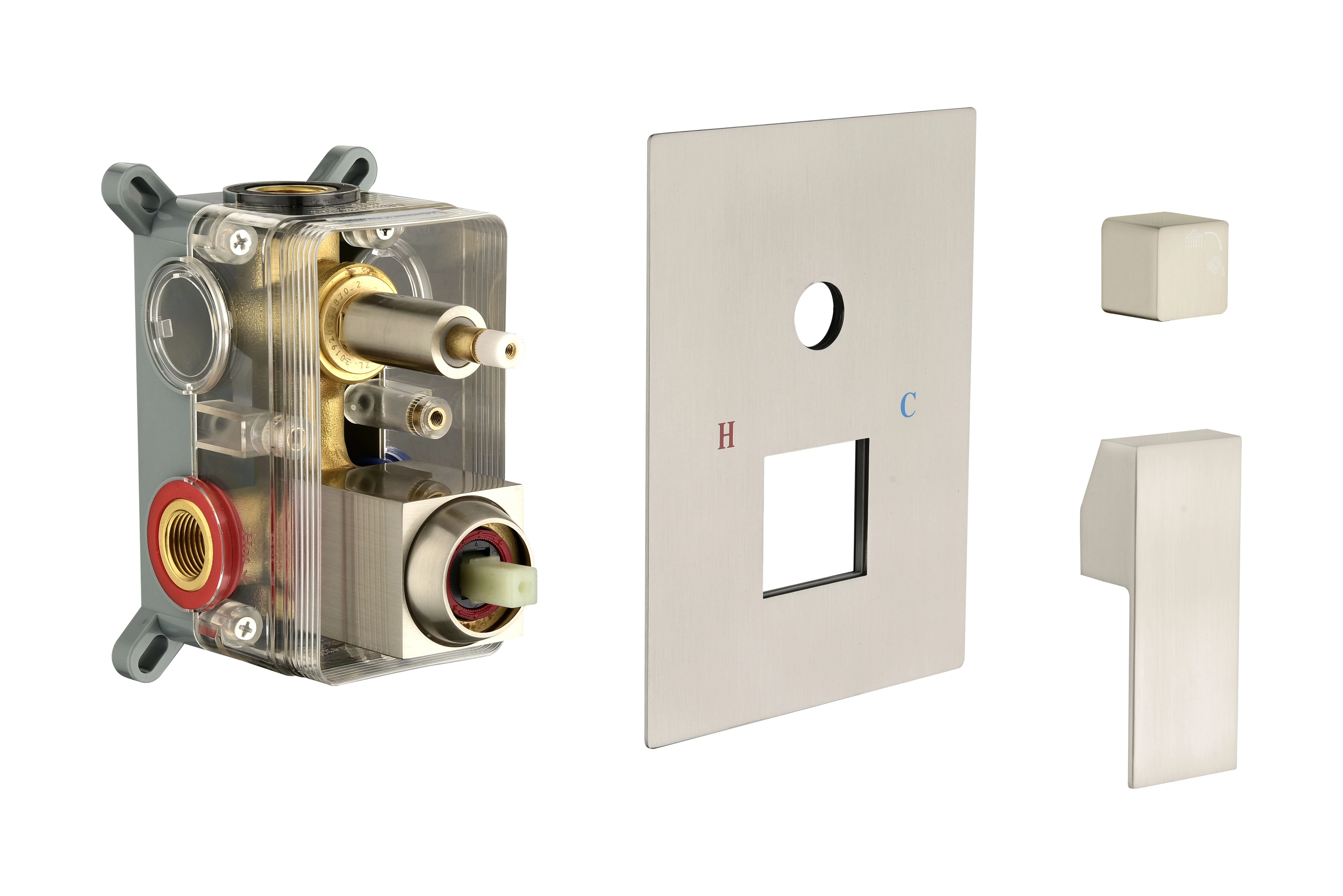 Premium Wall-Mounted Shower System - 16.46 - Indulge in Luxury