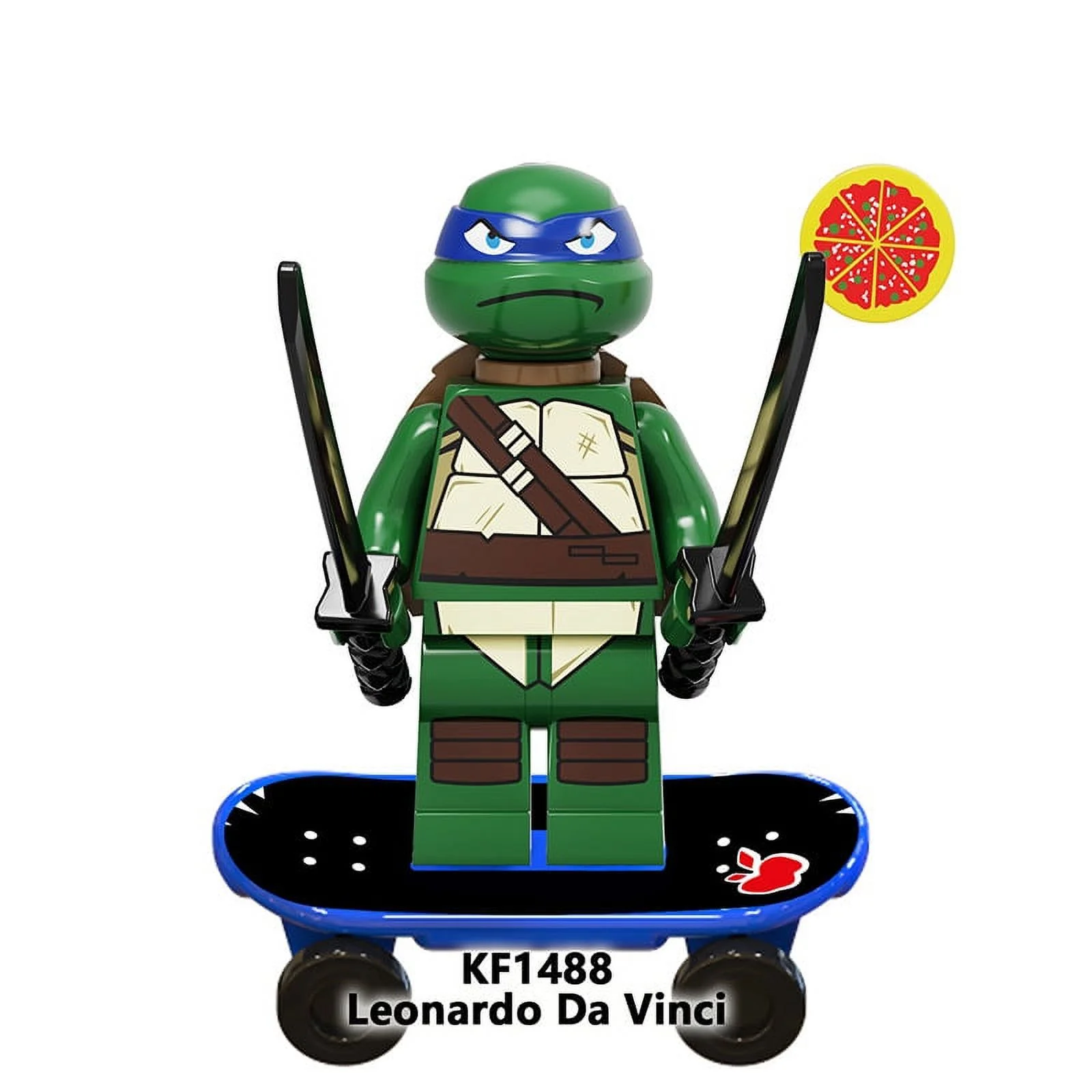 Teenage Mutant Ninja Turtles Mutant Mayhem Building Block Figure x 4 Sets A