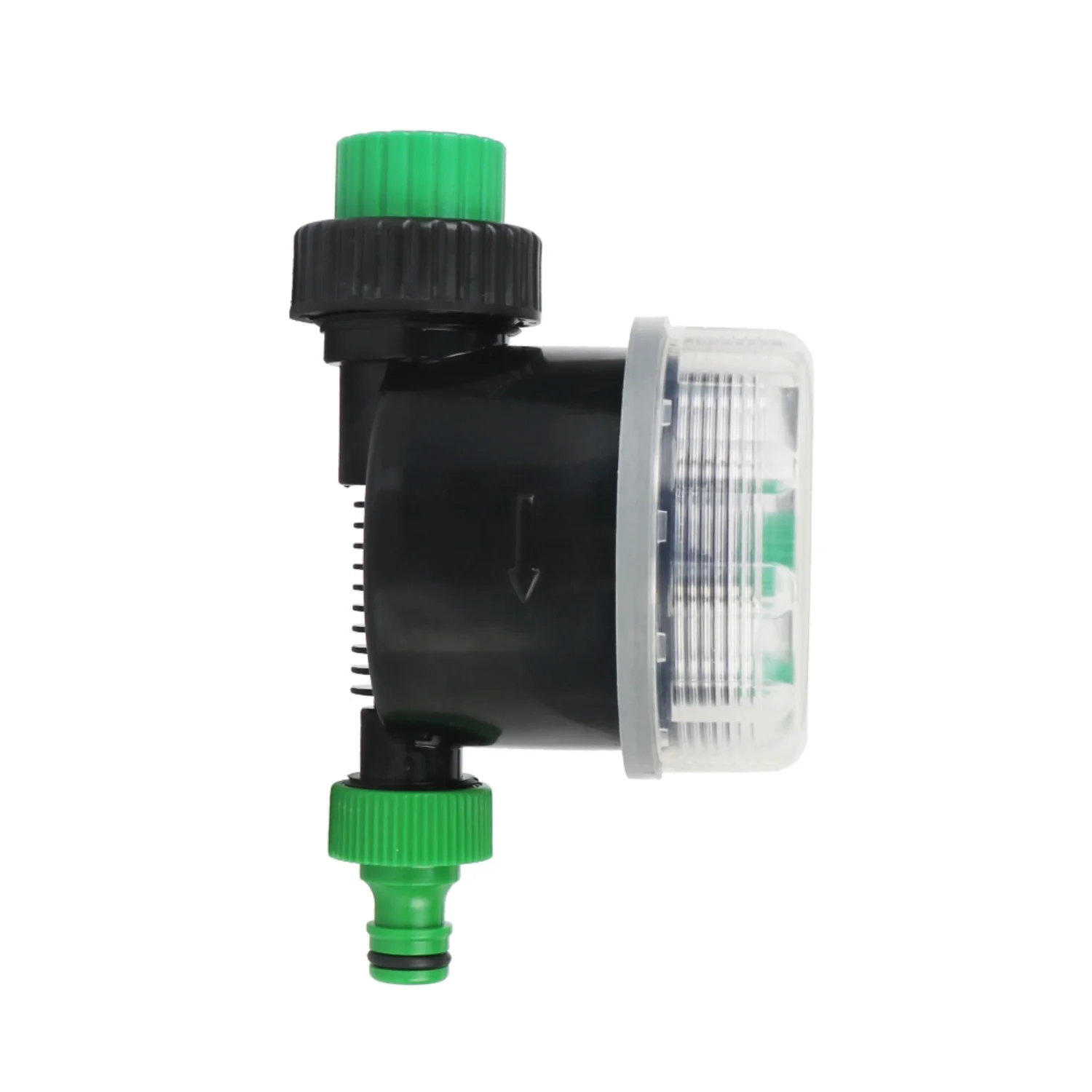 Drip Irrigation System Garden Automatic Irrigation Controller Battery Operated Electronic Water Timer Two Dial Ball Valve Green