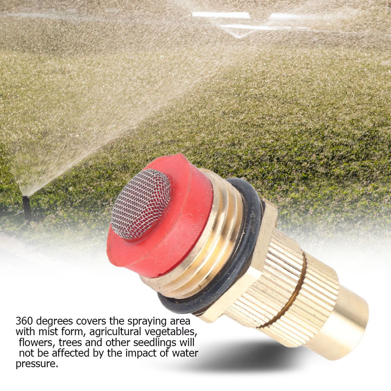 Heaveant Spray Nozzle,Garden Irrigation Sprinkler, Adjustable Connect Drip Irrigation Kit, Garden Watering System
