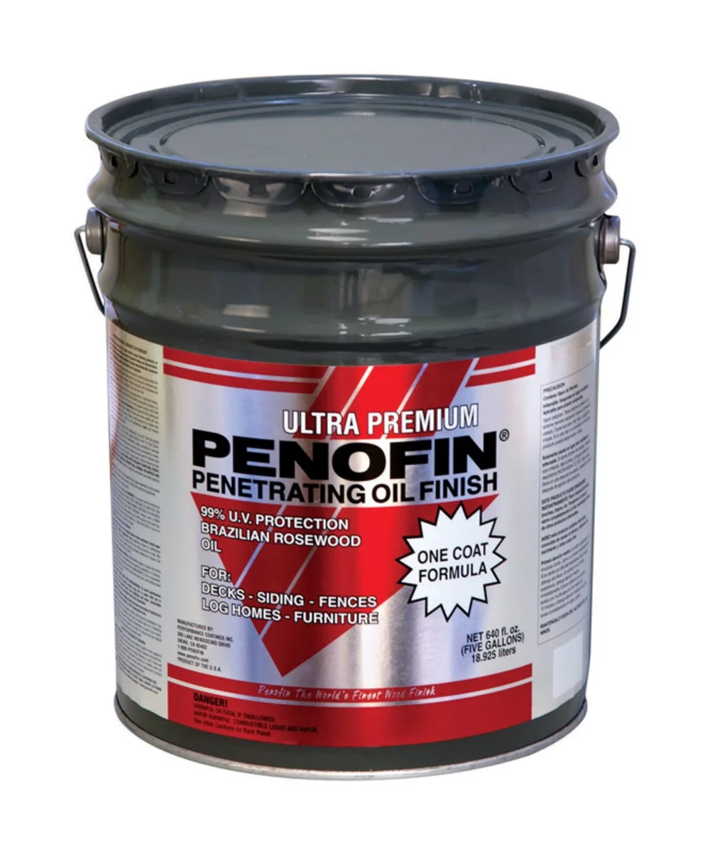 5 gal Penofin F3MCM5G Cedar Red Label Ultra Premium Stain (250-VOC)