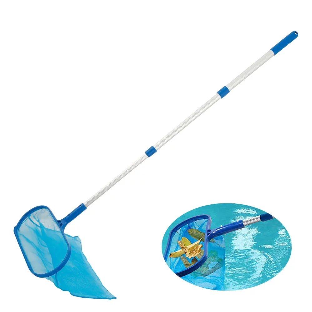 Everso Swimming Pool Pond Fountain Vacuum Cleaner Leaf Skimmer Mesh Set Cleaning Tool