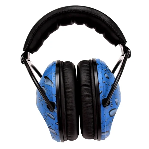 Standard Passive Hearing Protection ReVO, NRR 25, Blue Rain