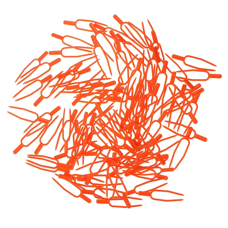 100pc Useful Garden tools Plastic Quality Plant Clips Stolons fixing fastening