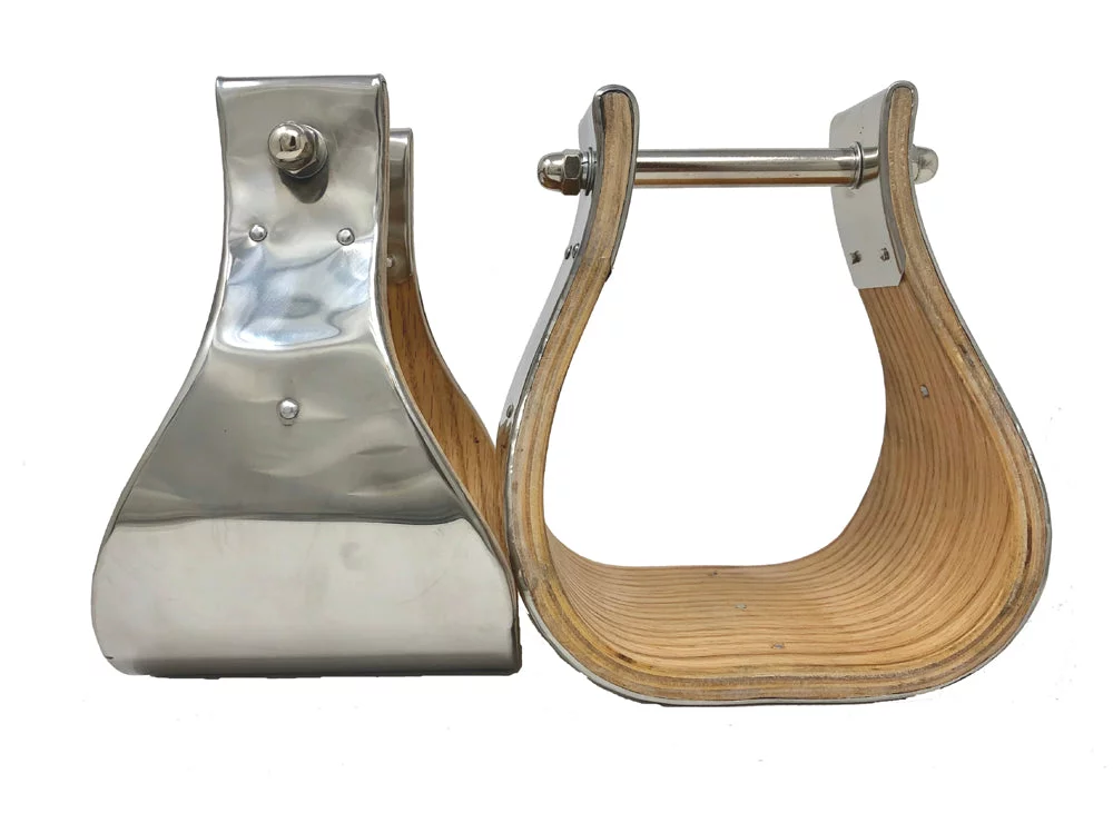 AJ Tack Monel Stirrups 3