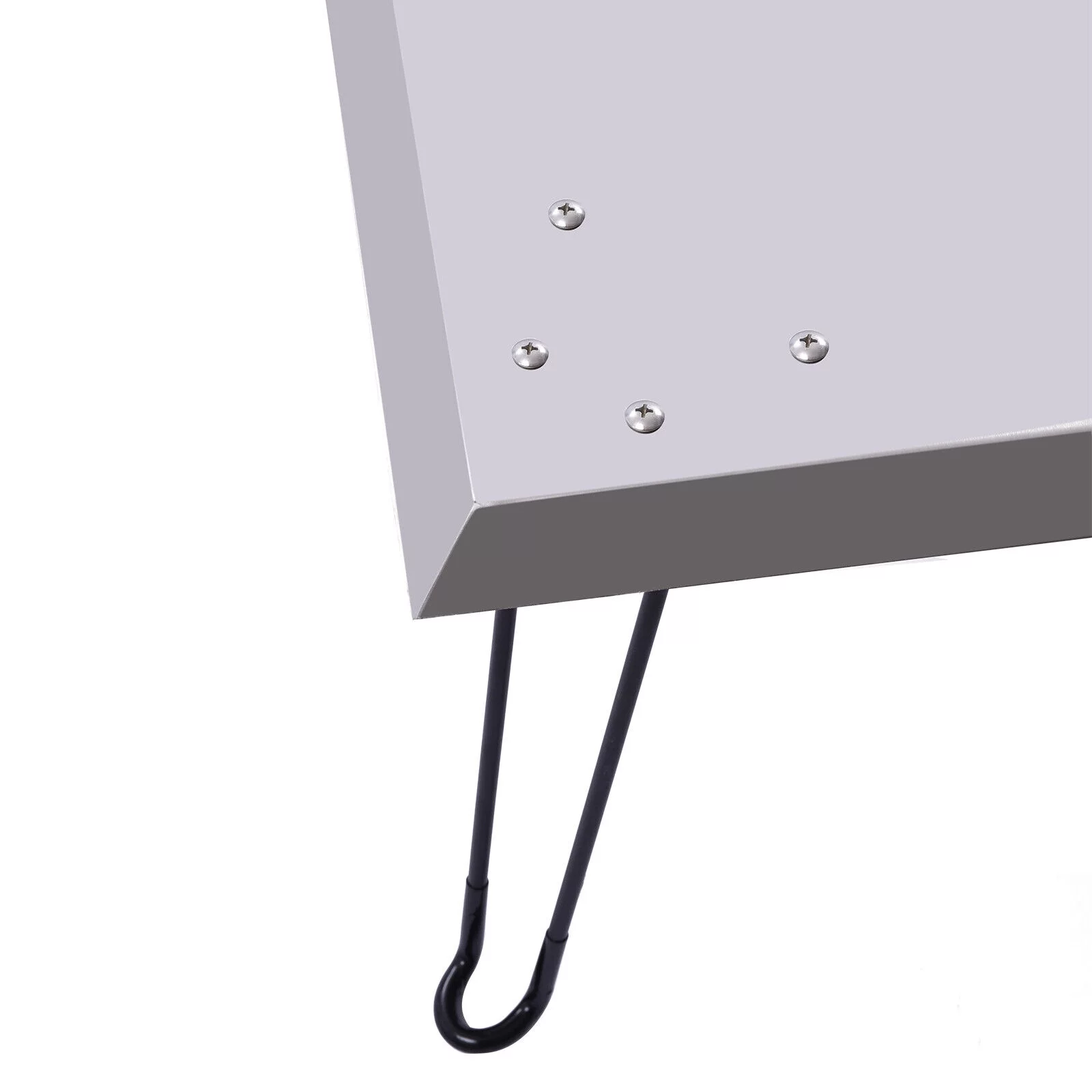 FETCOI Fire Pit Burner Cover Stainless Steel Handle Foldable Heater Shelter Rectangular