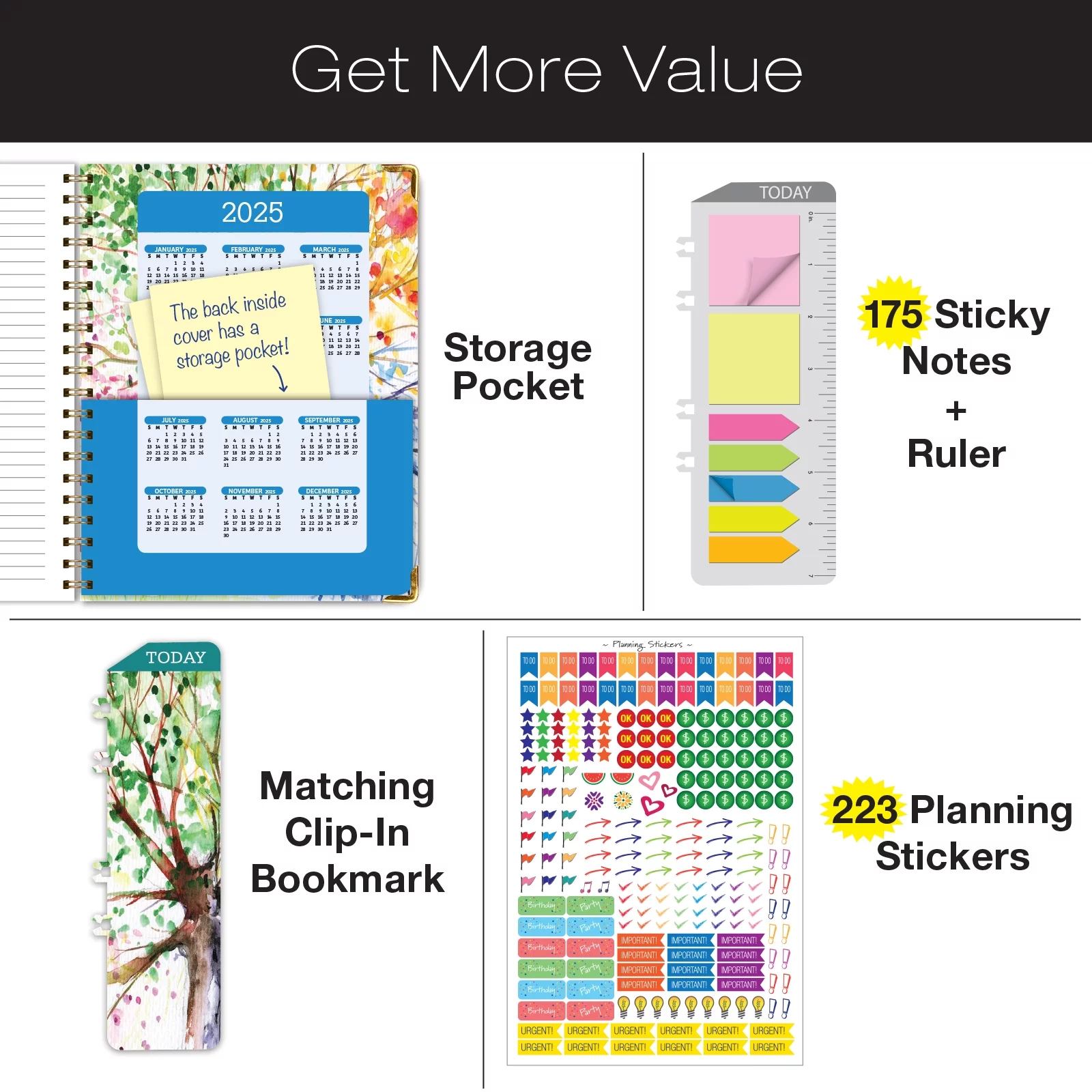 Hardcover CY 2024 Fashion Planner - 8.5