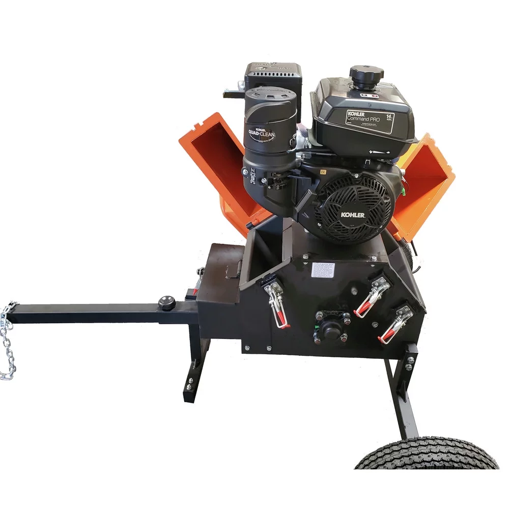 Detail K2 OPC506 6 in. 14 HP Cyclonic Chipper Shredder with KOHLER CH440 Command PRO Commercial Gas Engine