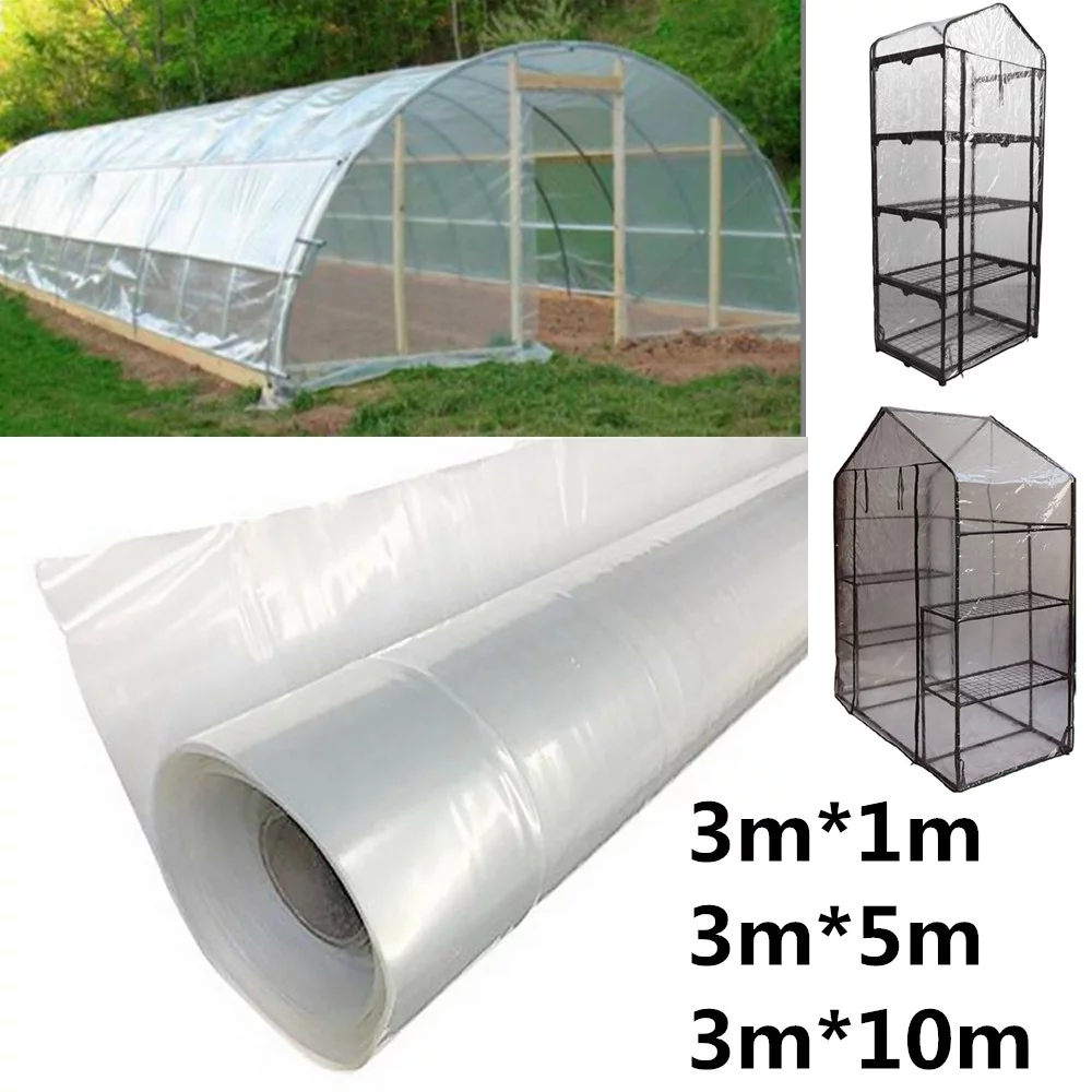 Greenhouse Growhouse Plastic Clear Film Polytunnel Poly Hot House Cover