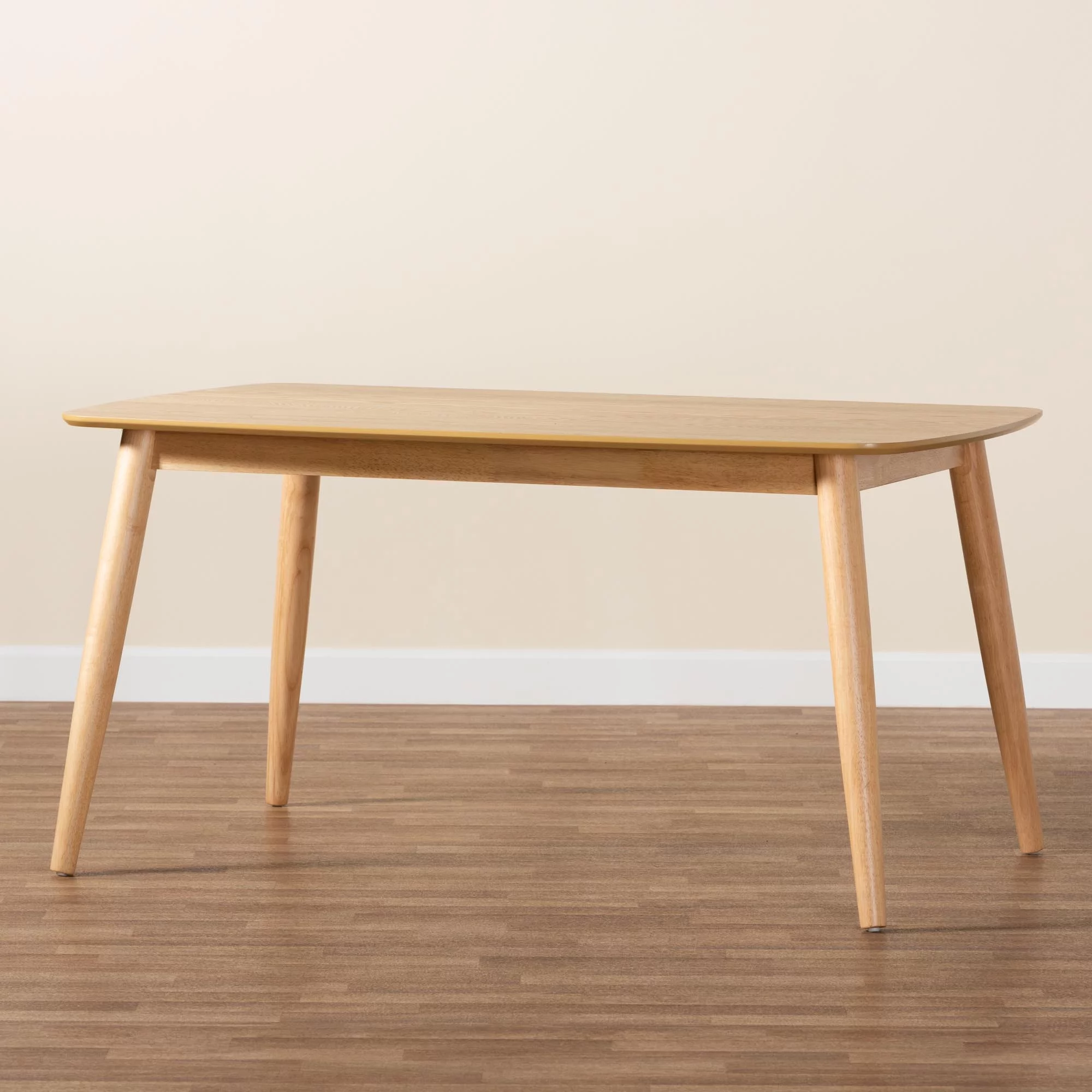 Baxton Studio Brenna Rattan BOHO Dining Sets, 5-Piece, Black