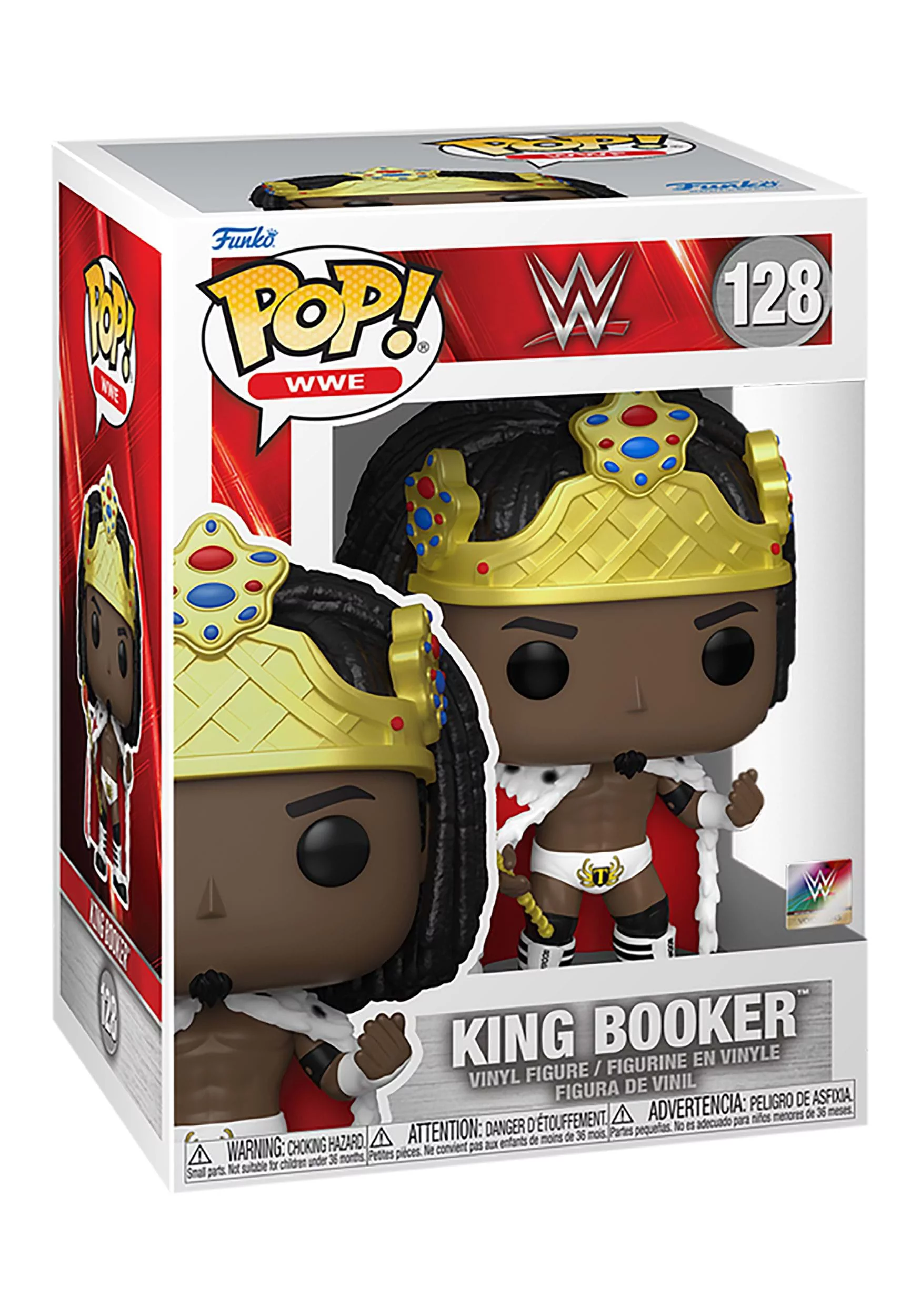 Funko Pop! WWE King Booker Figure #128!