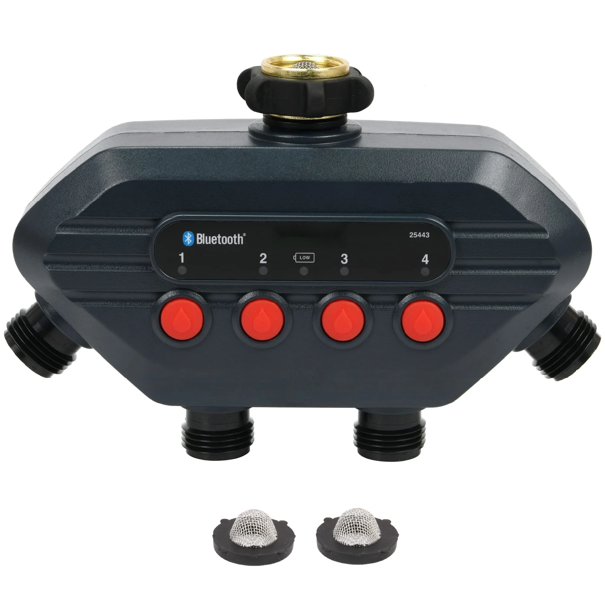 4-Zone Bluetooth Water Sprinkler Timer |, Stainless Steel Washers