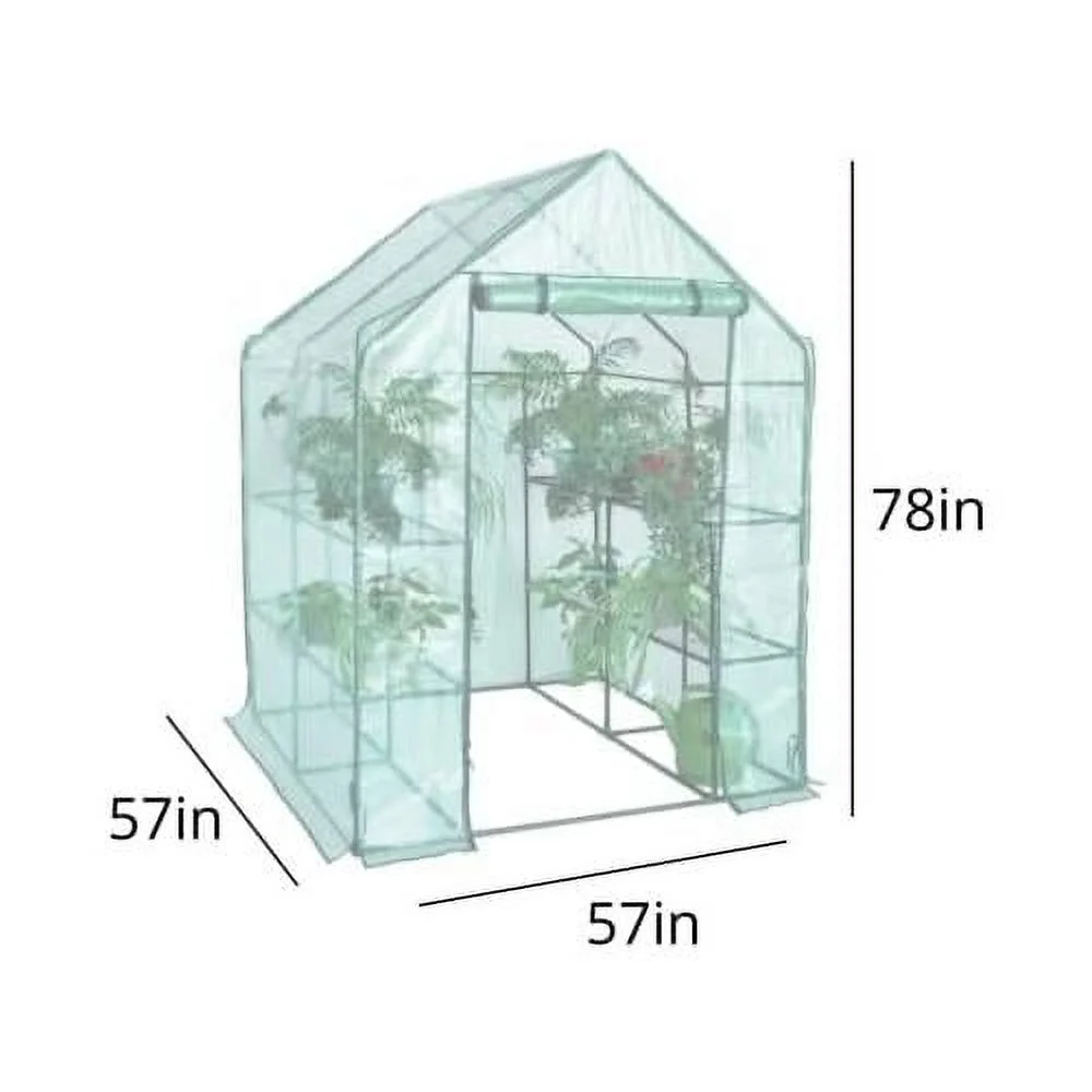 8 Shelf Greenhouse (57