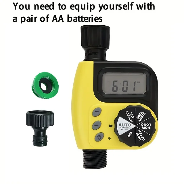 TwoLLL  Sprinkler Timer Digital Irrigation Timer for Garden Hose with Rain Delay Manual Automatic Watering System Hose Timer for Lawns