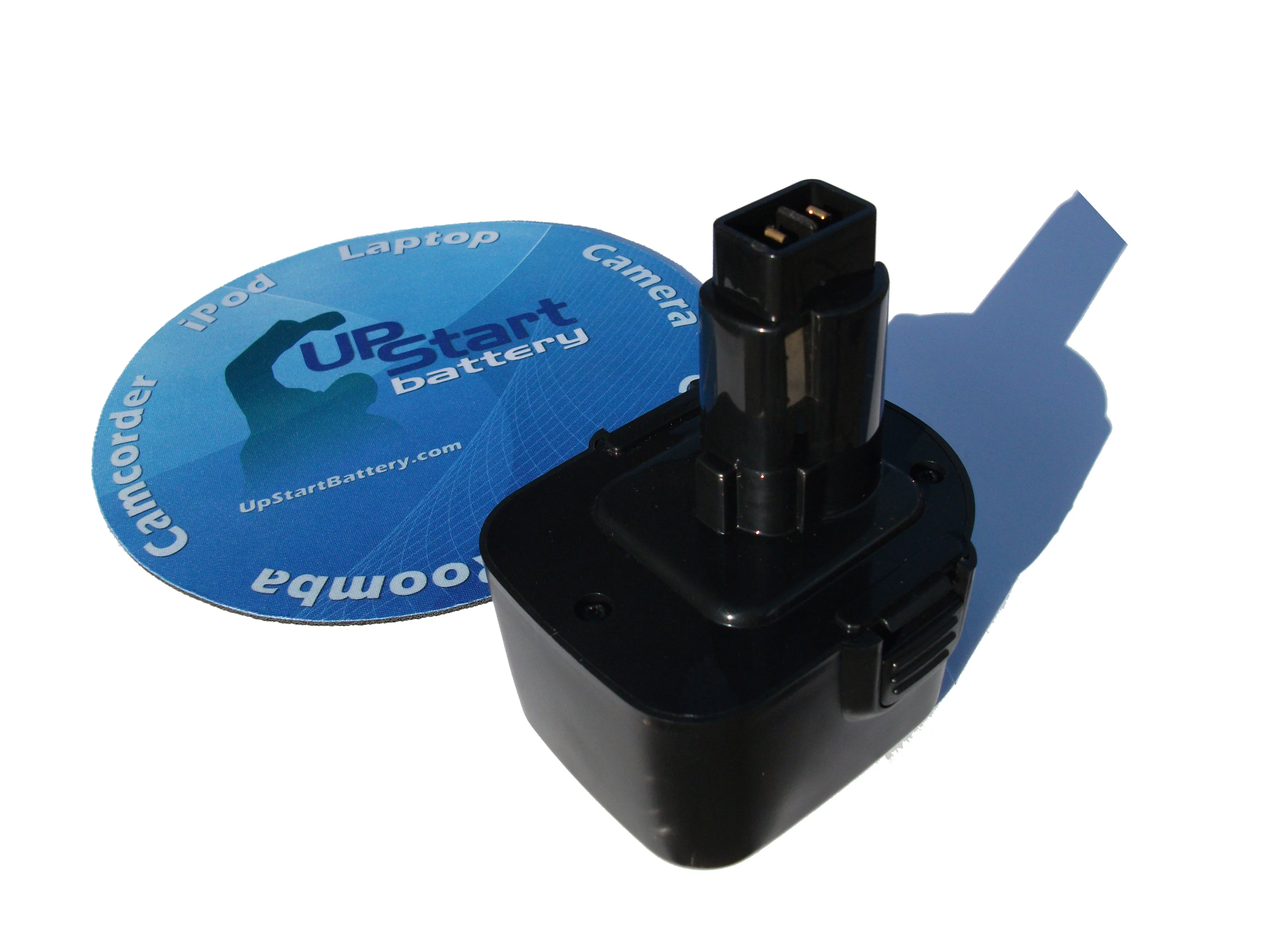 UpStart Battery DeWalt DC727KA-B2 Battery - Replacement DeWalt 12V Battery (1300mAh, NICD)