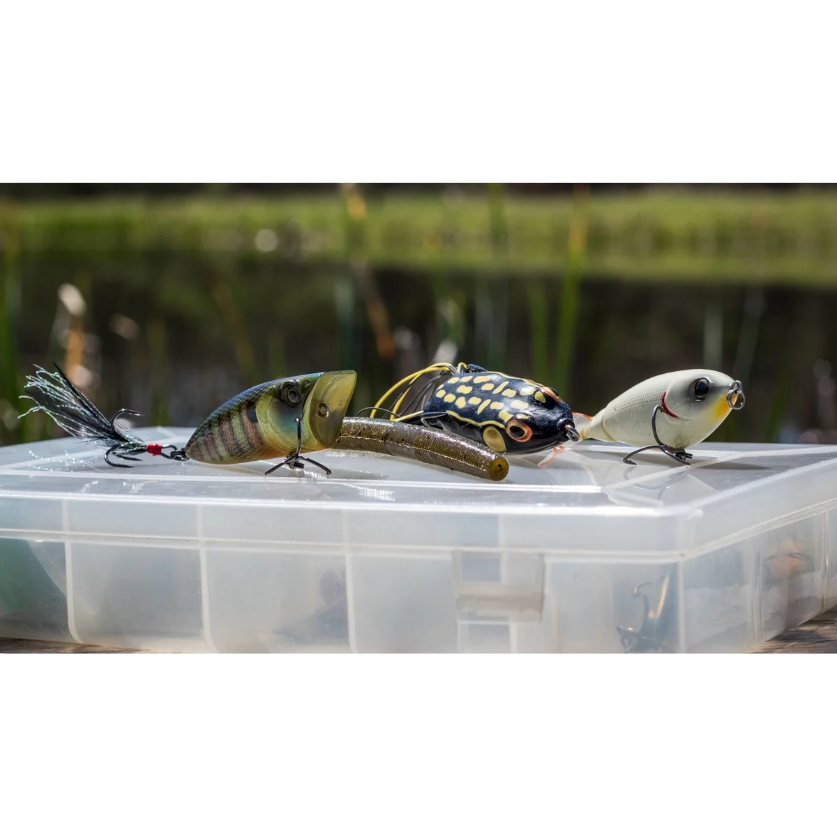 Booyah Baits Pikee 1/2 oz Fishing Lure - Red Craw/Nickel & Black Willows