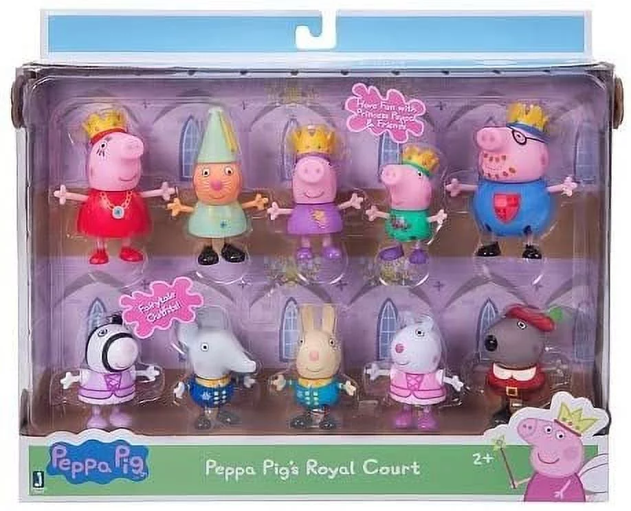 Peppa Pig 10 Figure Royal Court