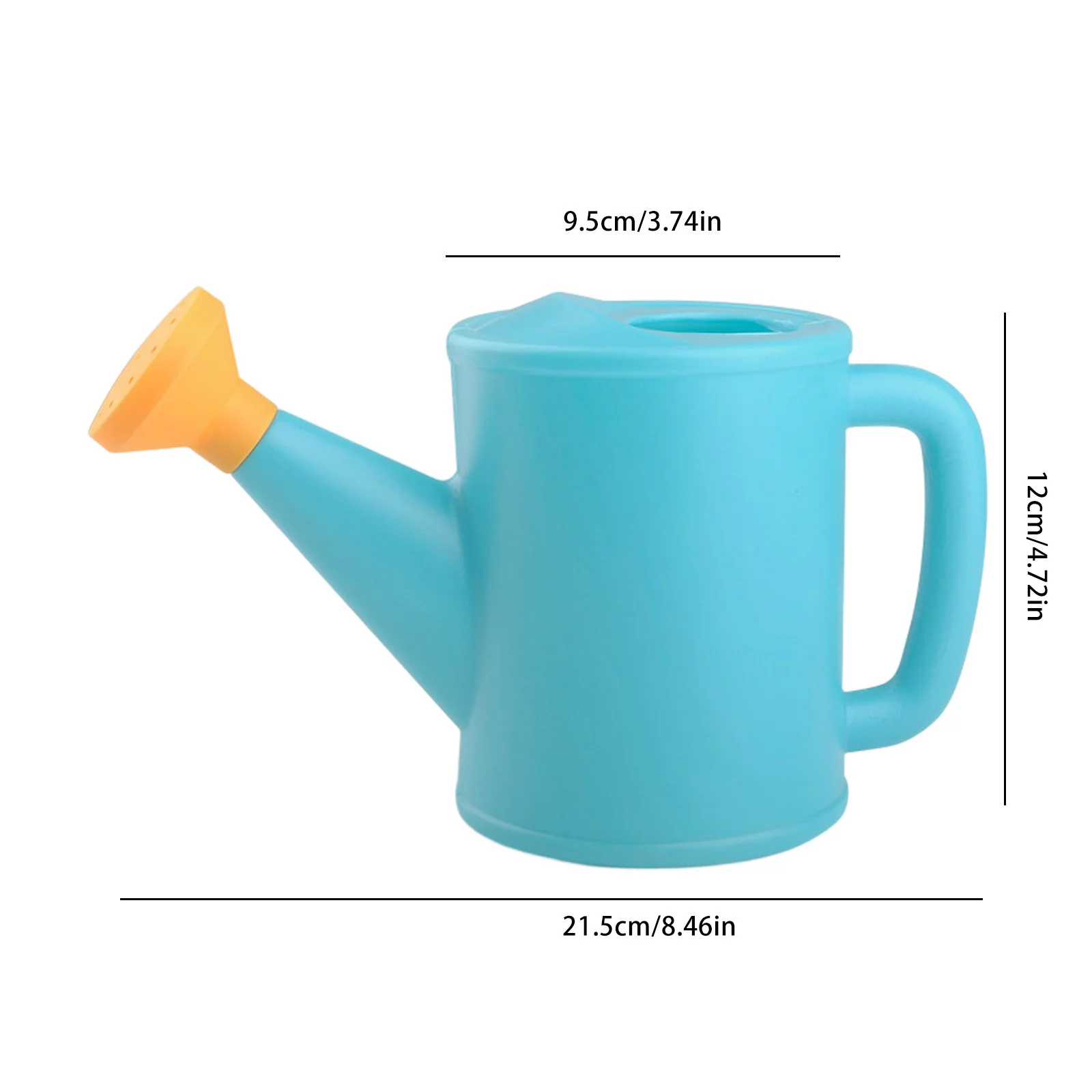 USYFAKGH Watering Cans Watering Pot Simple Watering Pot Garden Watering Pot Household Long Mouth Shower Pot White