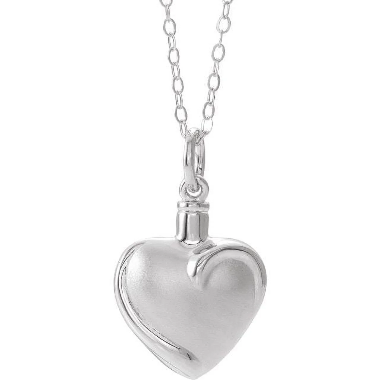 Sterling Silver Heart Ash Holder 18