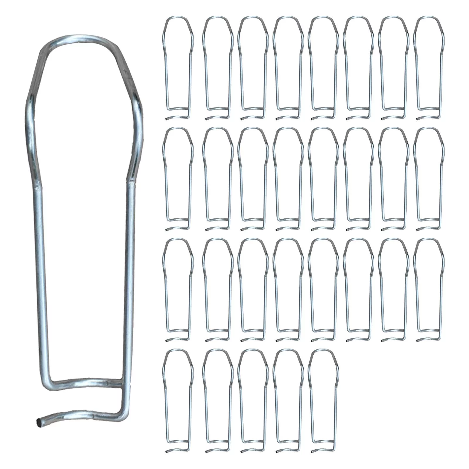 30x Garden Pile Connecting Stakes Clip Greenhouse Plant Clips Flower Vegetable Fixing Clamp Garden Plant Clips Set Trellis Connector Clip 20mm