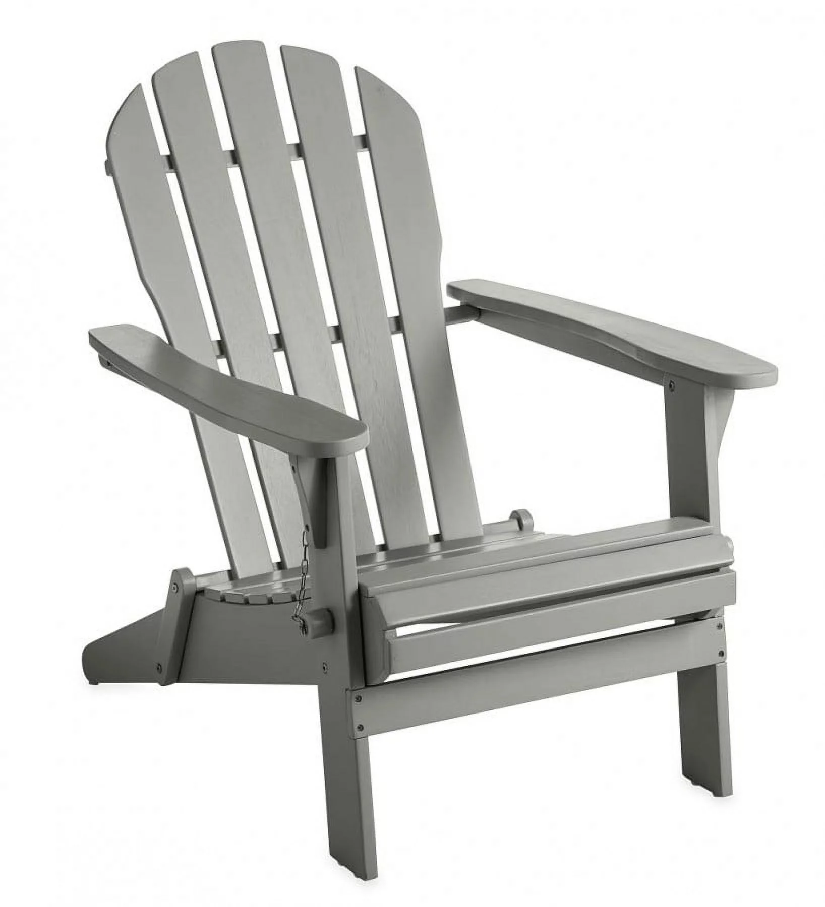 Plow & Hearth Wooden Adirondack Chair - Gray Paint