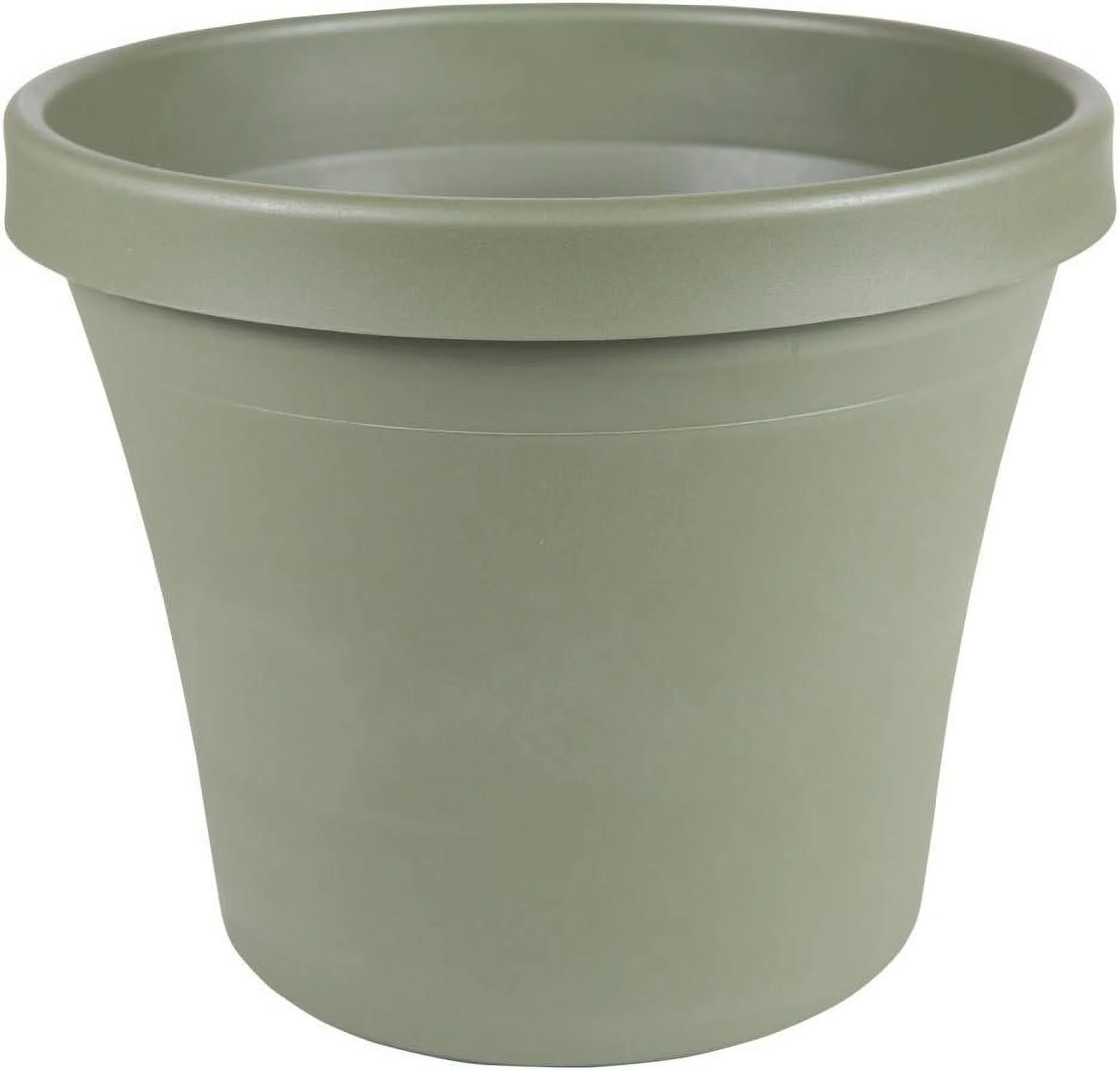Bloem Terrapot 17.2 in. H Resin Traditional Thyme Green Planter