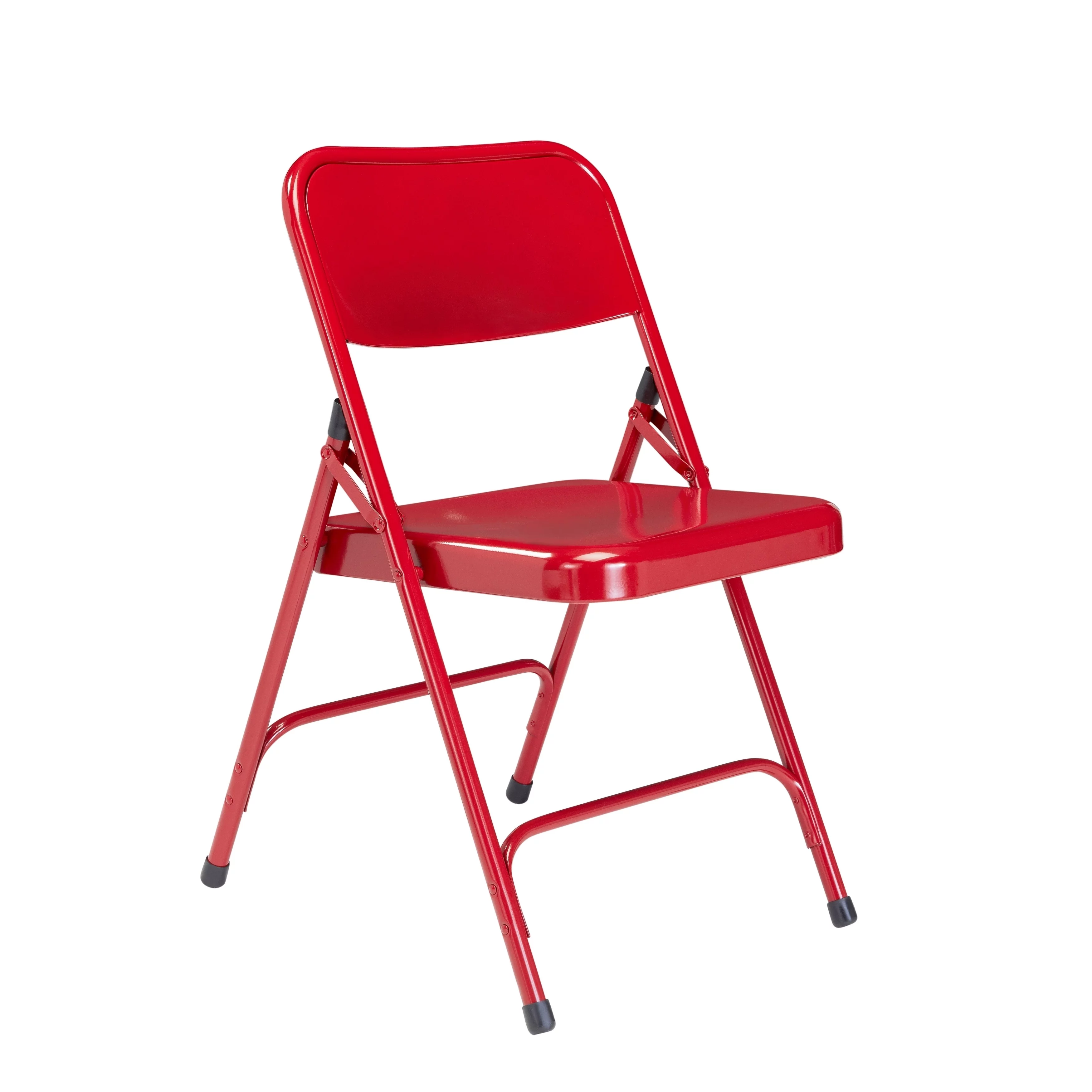 National Public Seating (24 Pack) NPS Folding Chair Red