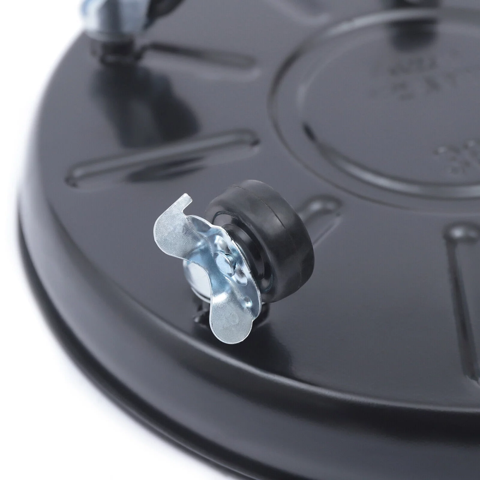 Black 3-Pack Movable Plant Caddy + Wheels Plant Dolly Rolling Flower Pot