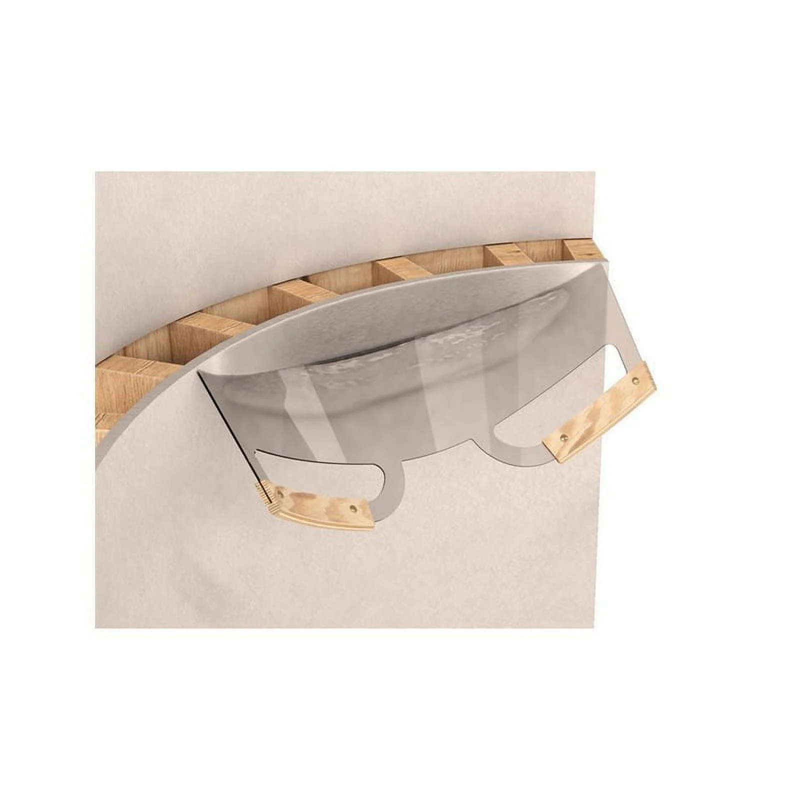 Bon Tool 13-443 Lexan Radius Trowel - 26