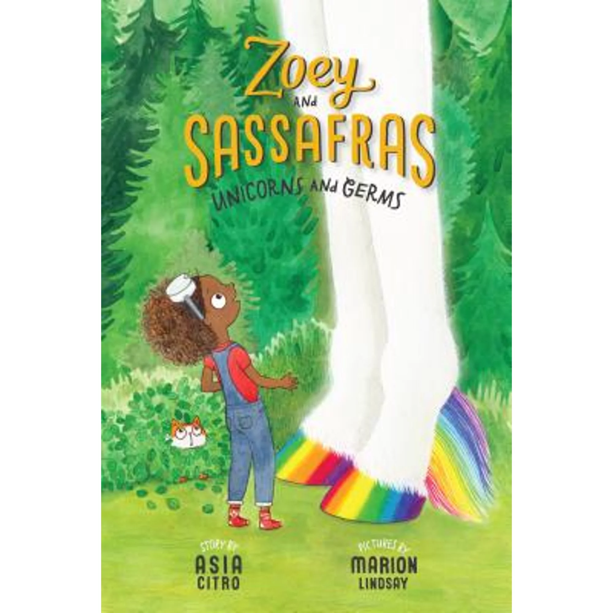 Pre-Owned Unicorns and Germs: Zoey and Sassafras #6 (Paperback) by Asia Citro