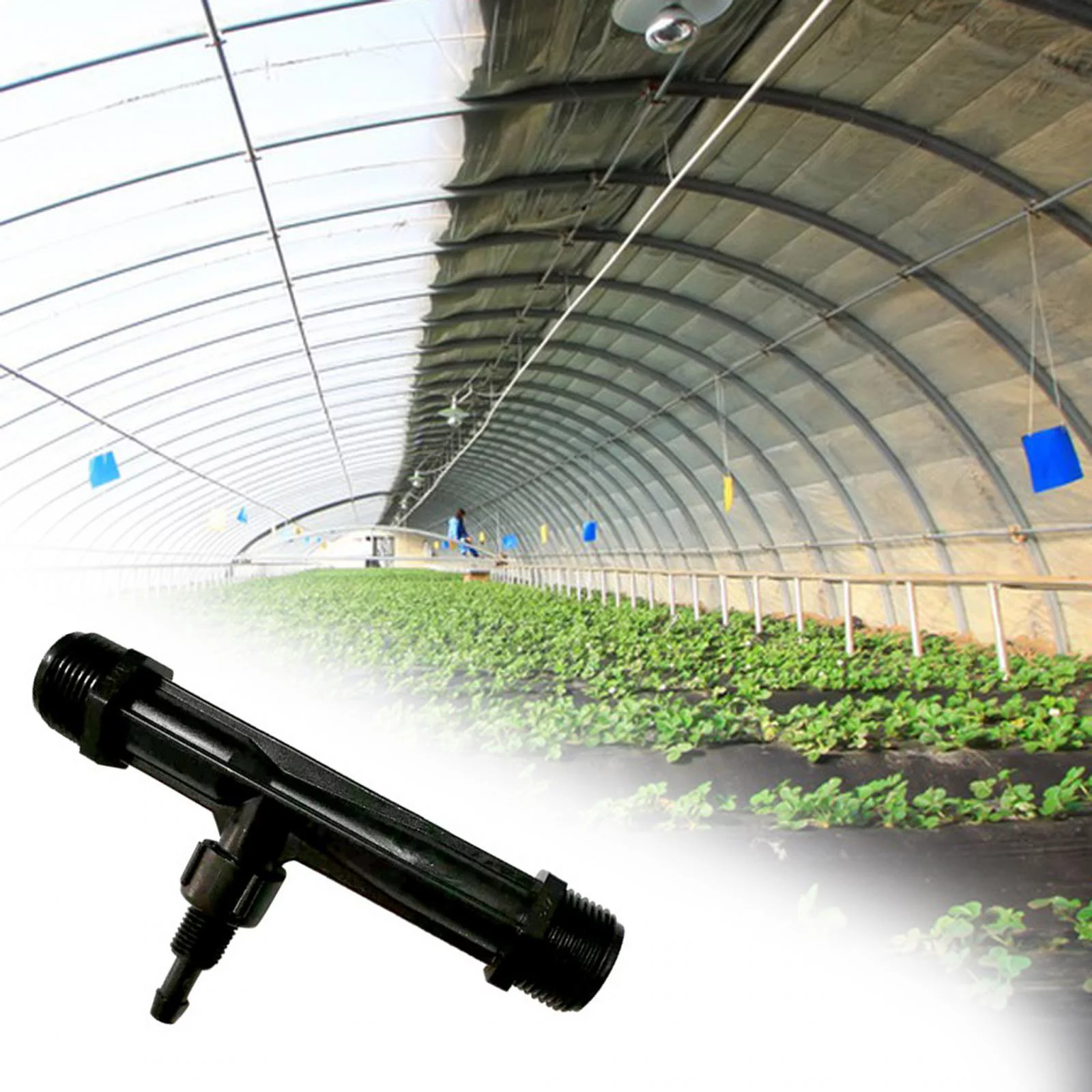 Venturi  Fertiliser Mixer Sturdy Tool Switch Drip System Irrigation Drip Device Tube for Lawn Gardening Agricultural Farm 0.5 inch