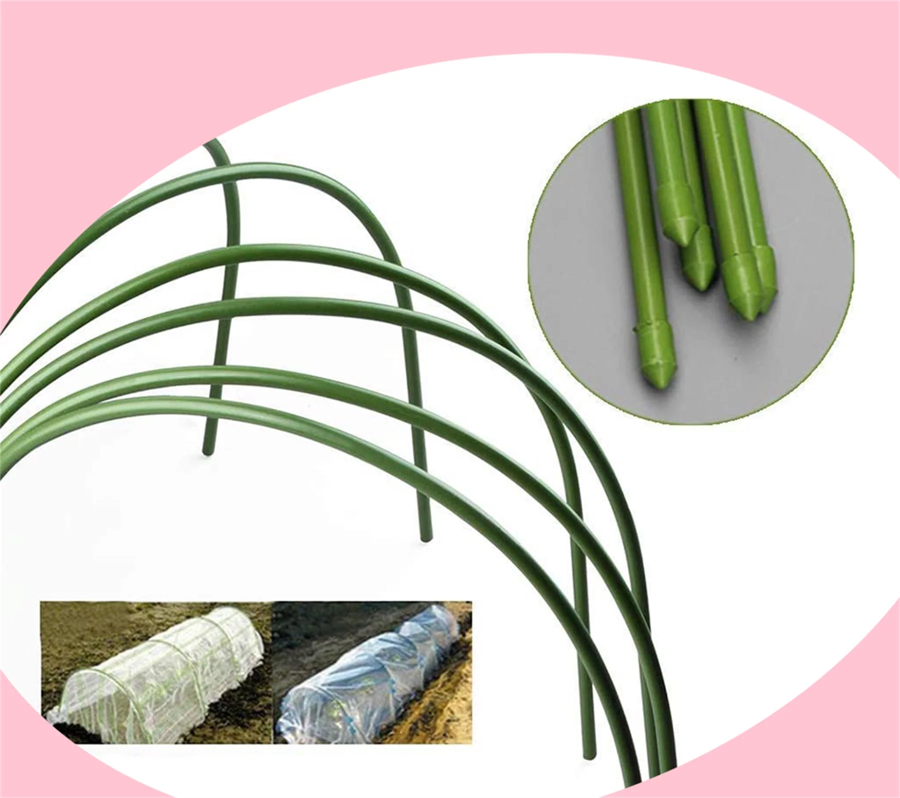 Greenhouse Hoops,6 Pack