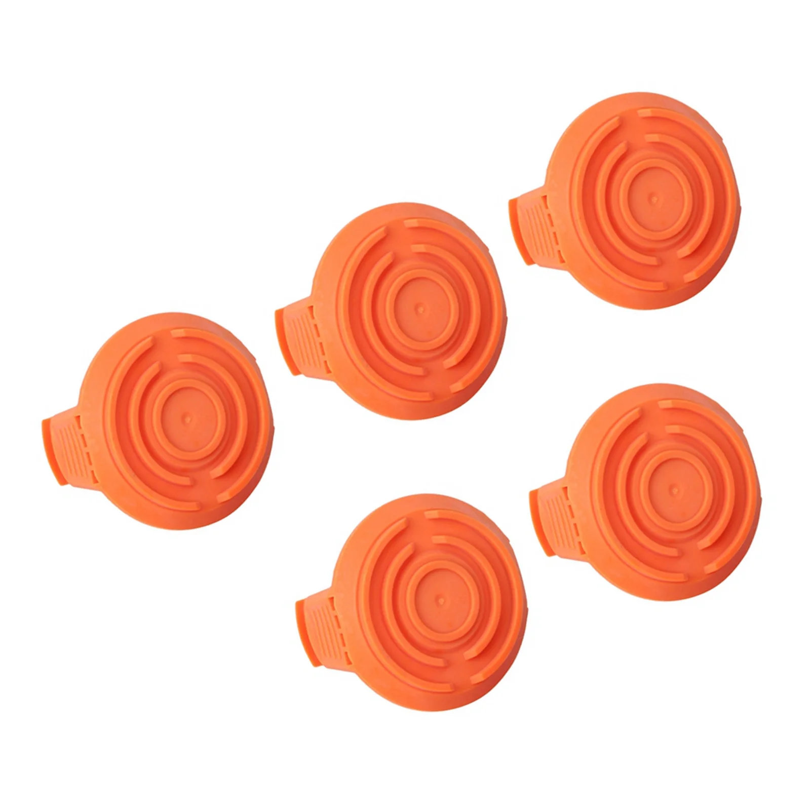 Verdant Touch Cubierta de carrete de repuesto para recortadora de césped Worx WA0010 (5 unidades)