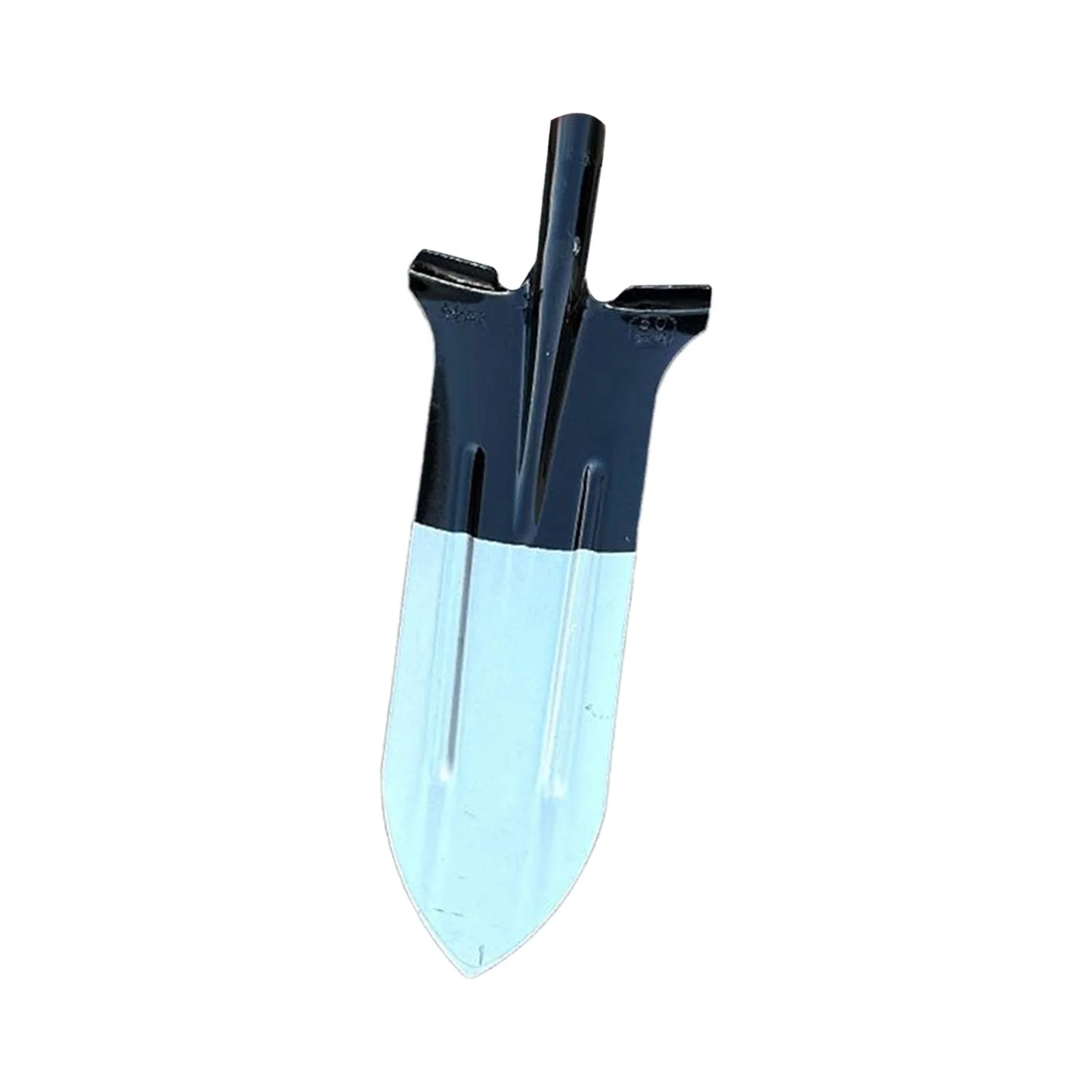 simhoa Garden Spade, Replacement Head Made of Carbon Steel with Foot Platform, Garden Tool for Outdoor, Camping And Beach Accessories