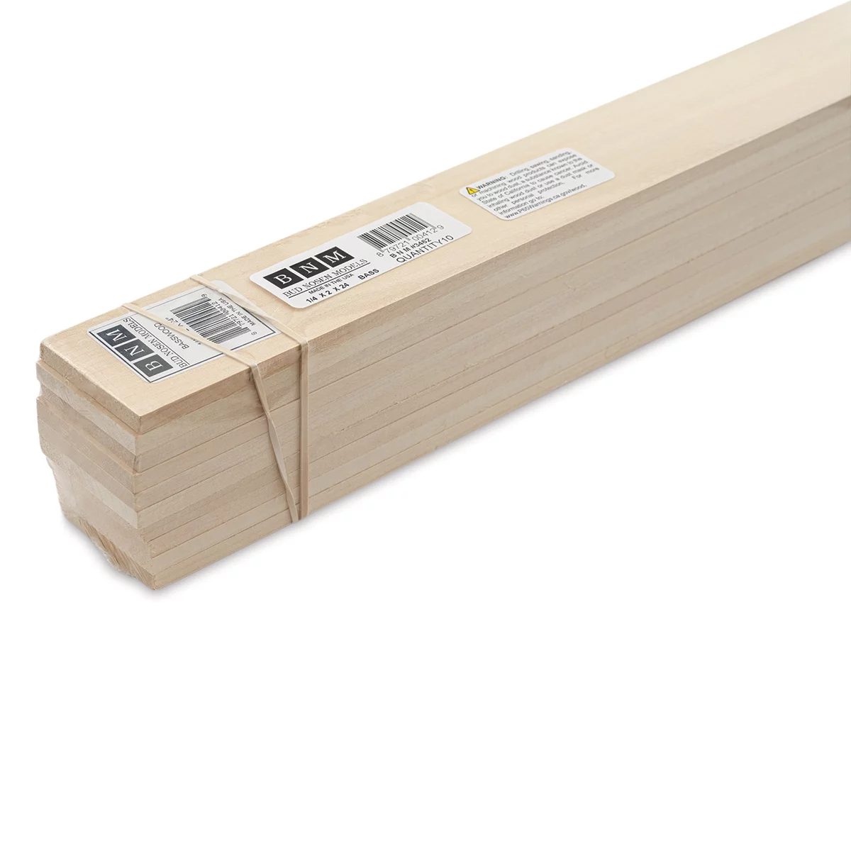 Bud Nosen Basswood Sheets - 1/4